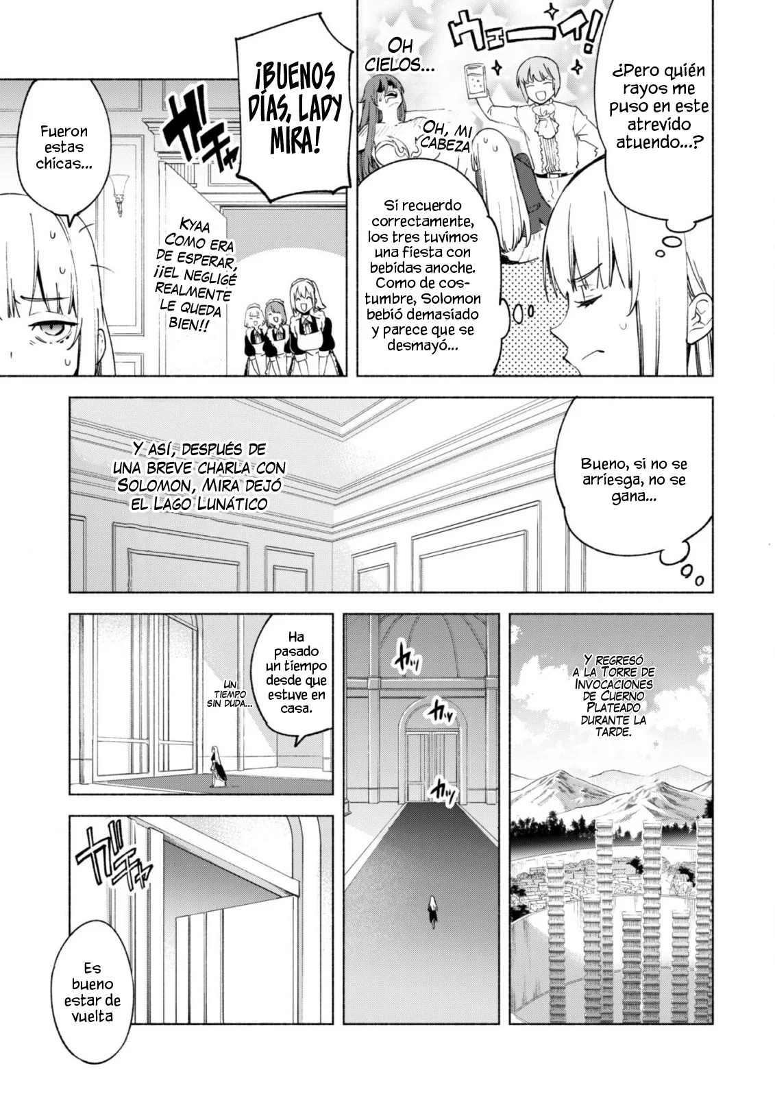 Kenja no Deshi wo Nanoru Kenja Capítulo 57 - Page 6