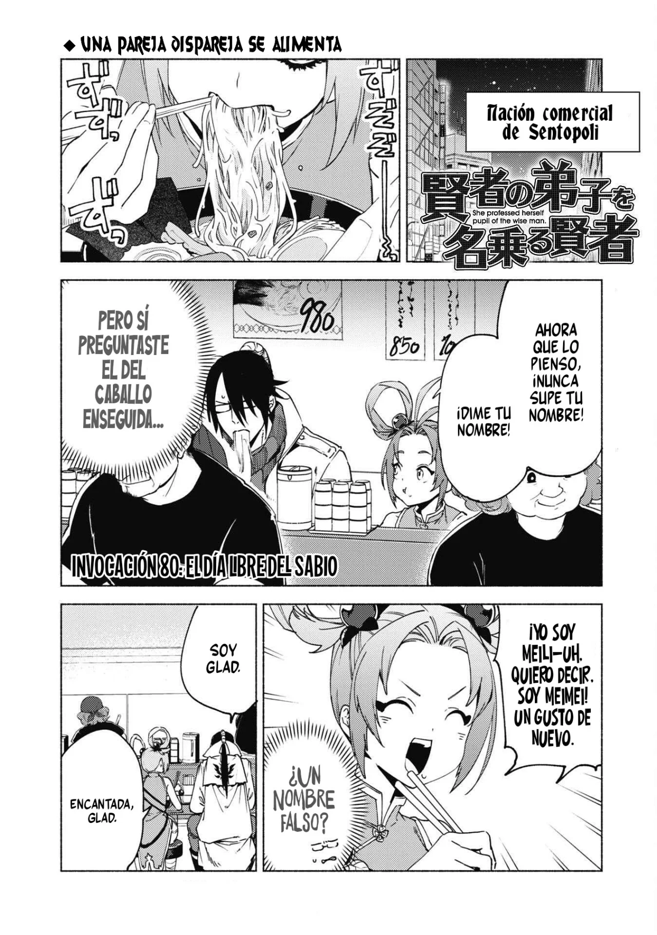 Kenja no Deshi wo Nanoru Kenja Capítulo 80 - Page 2