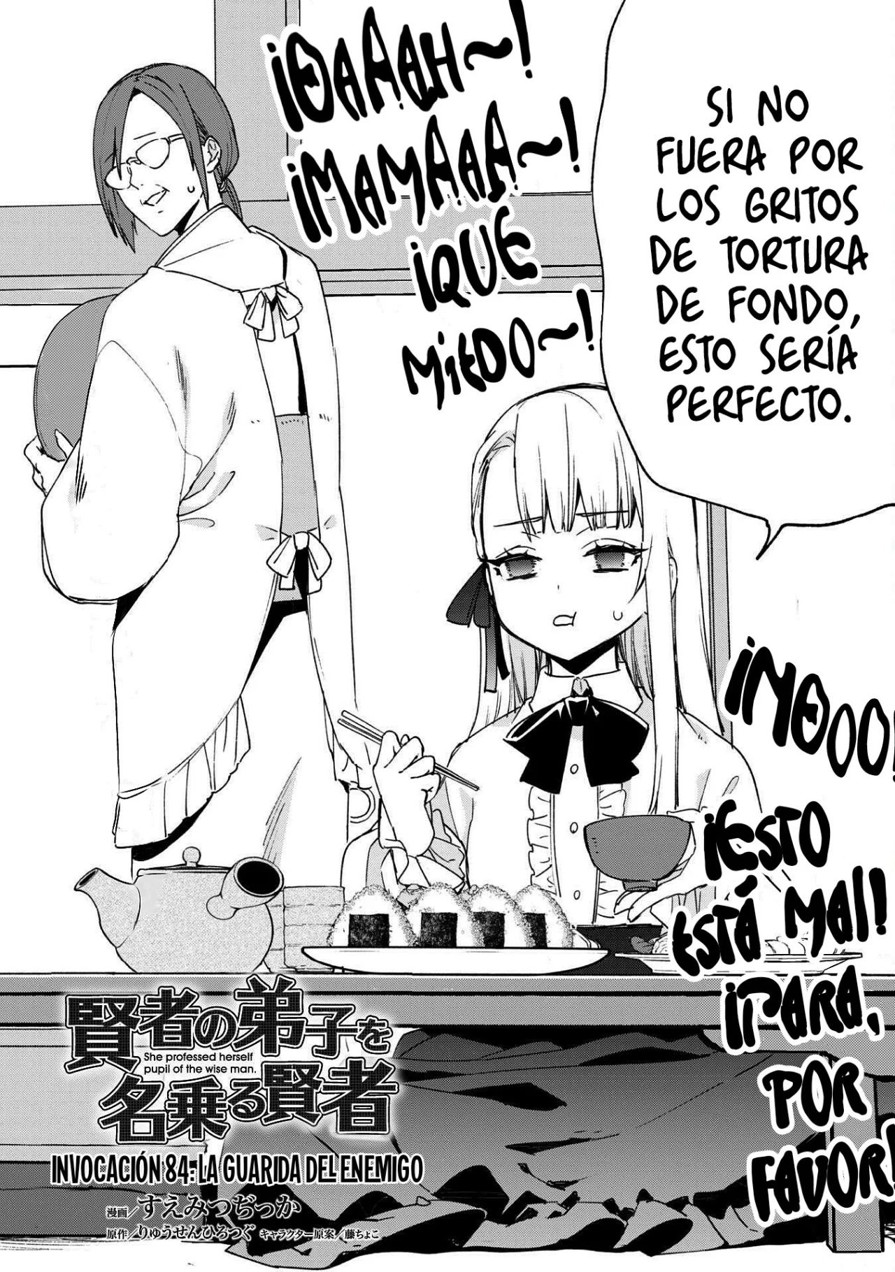Kenja no Deshi wo Nanoru Kenja Capítulo 84 - Page 3
