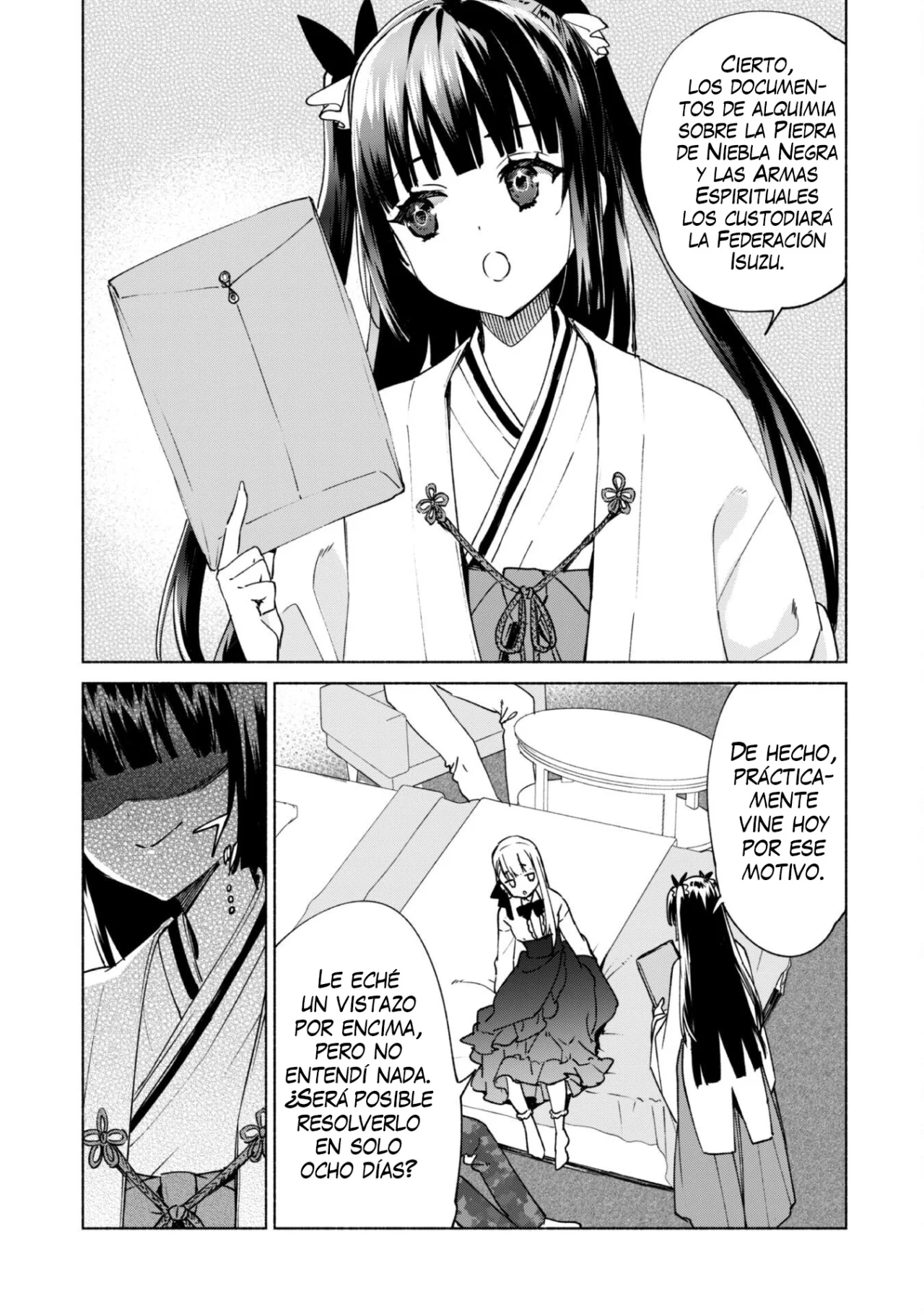 Kenja no Deshi wo Nanoru Kenja Capítulo 85 - Page 9