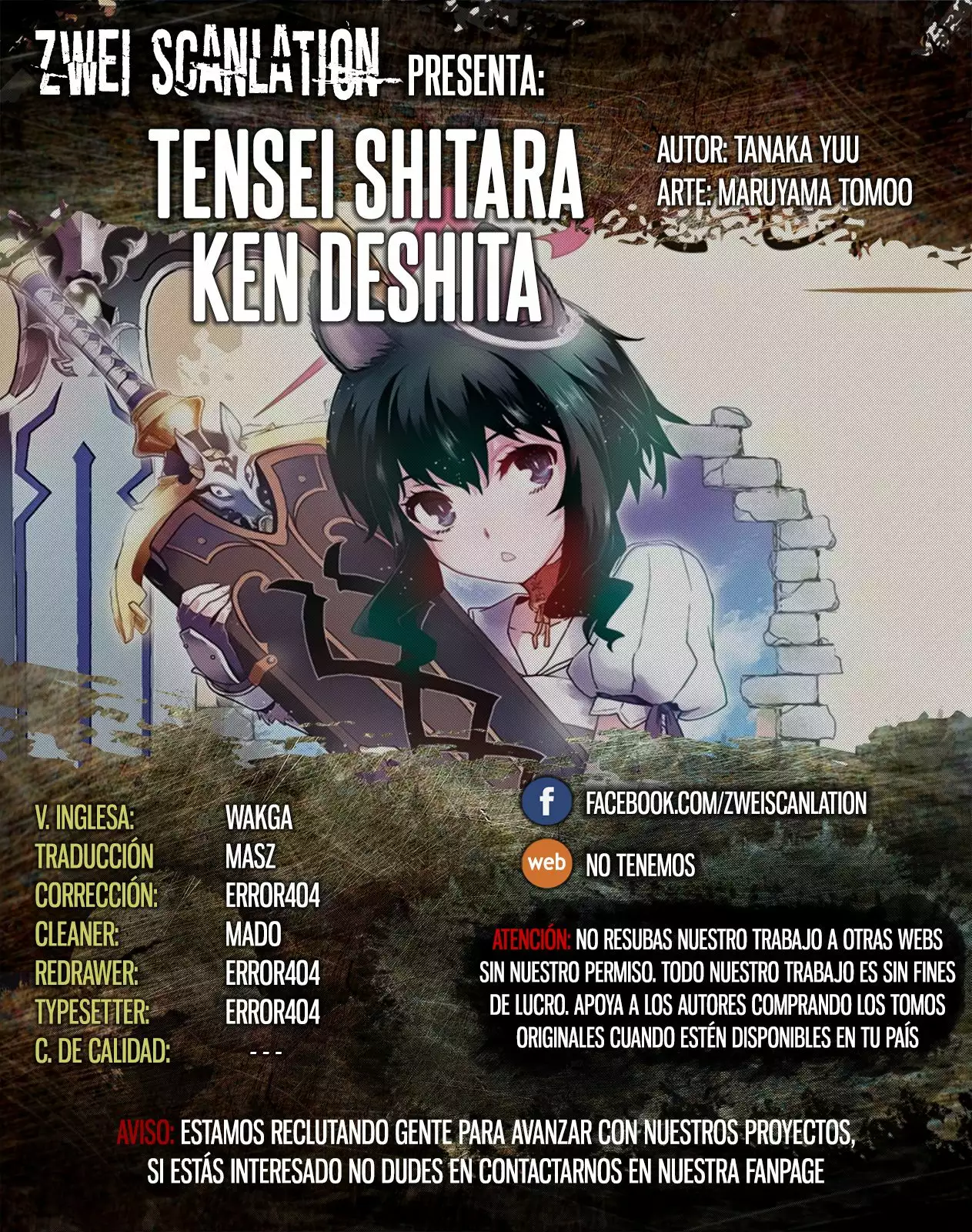 Tensei Shitara Ken Deshita Capítulo 7 - Page 1