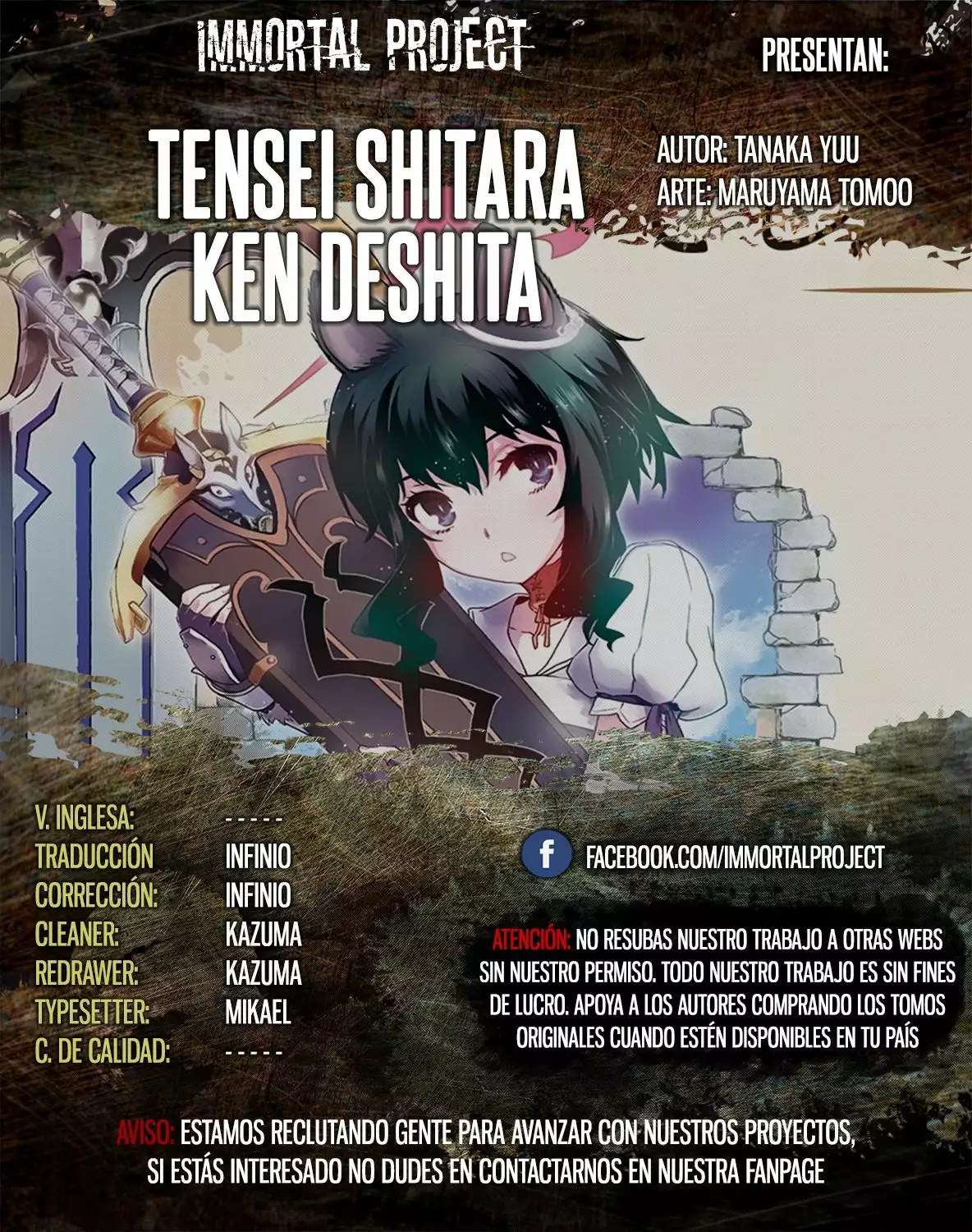 Tensei Shitara Ken Deshita Capítulo 9 - Page 1
