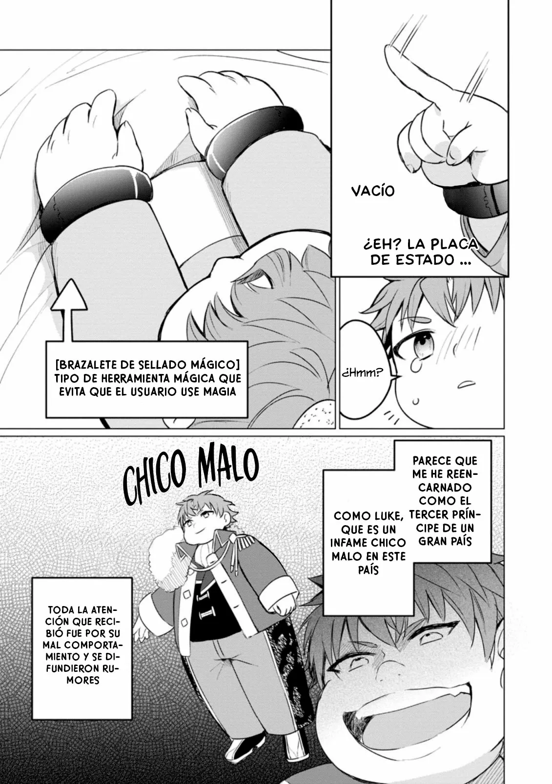 Tensei Saki ga Zannen Ouji Datta Ken: Ima wa Fukkin 1-kai mo Dekinai kedo Yasete Isekai Sukuimasu Capítulo 1 - Page 30