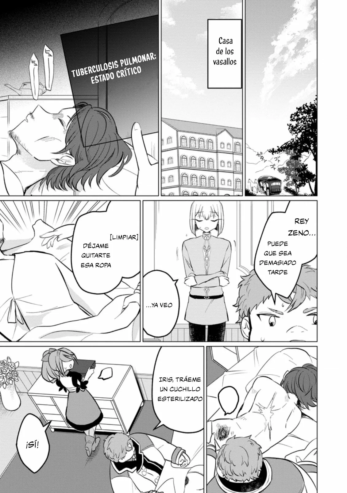 Tensei Saki ga Zannen Ouji Datta Ken: Ima wa Fukkin 1-kai mo Dekinai kedo Yasete Isekai Sukuimasu Capítulo 16 - Page 12