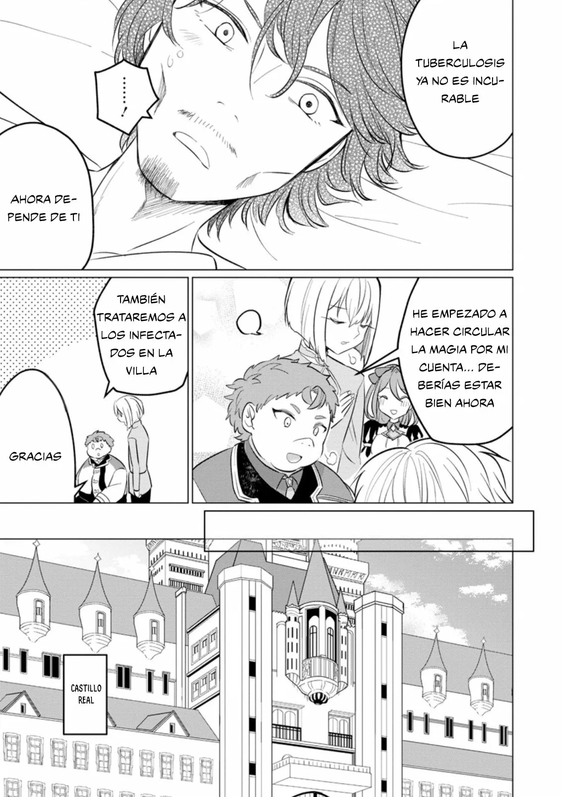 Tensei Saki ga Zannen Ouji Datta Ken: Ima wa Fukkin 1-kai mo Dekinai kedo Yasete Isekai Sukuimasu Capítulo 16 - Page 16