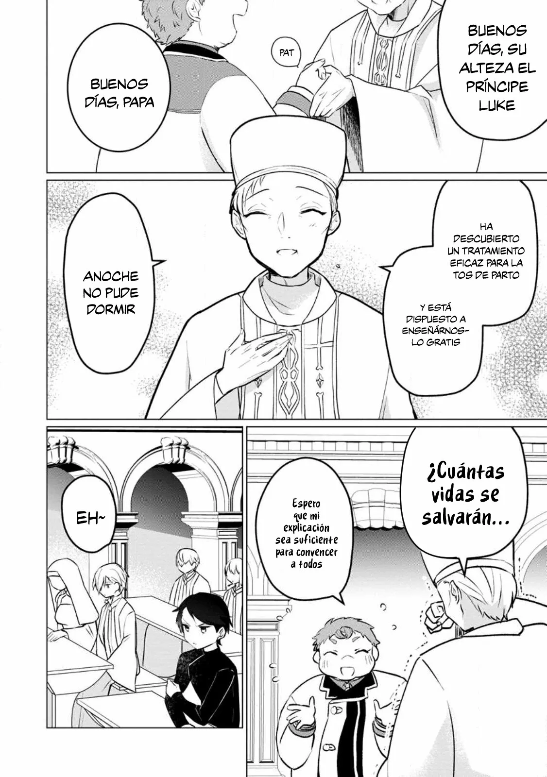 Tensei Saki ga Zannen Ouji Datta Ken: Ima wa Fukkin 1-kai mo Dekinai kedo Yasete Isekai Sukuimasu Capítulo 18 - Page 7