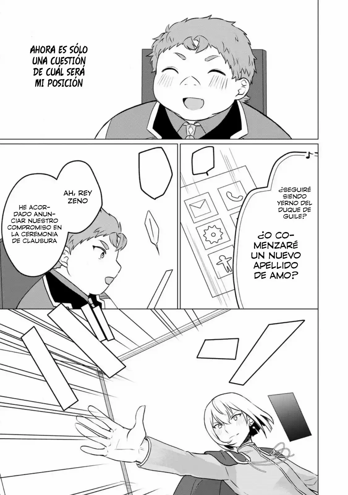 Tensei Saki ga Zannen Ouji Datta Ken: Ima wa Fukkin 1-kai mo Dekinai kedo Yasete Isekai Sukuimasu Capítulo 19 - Page 14