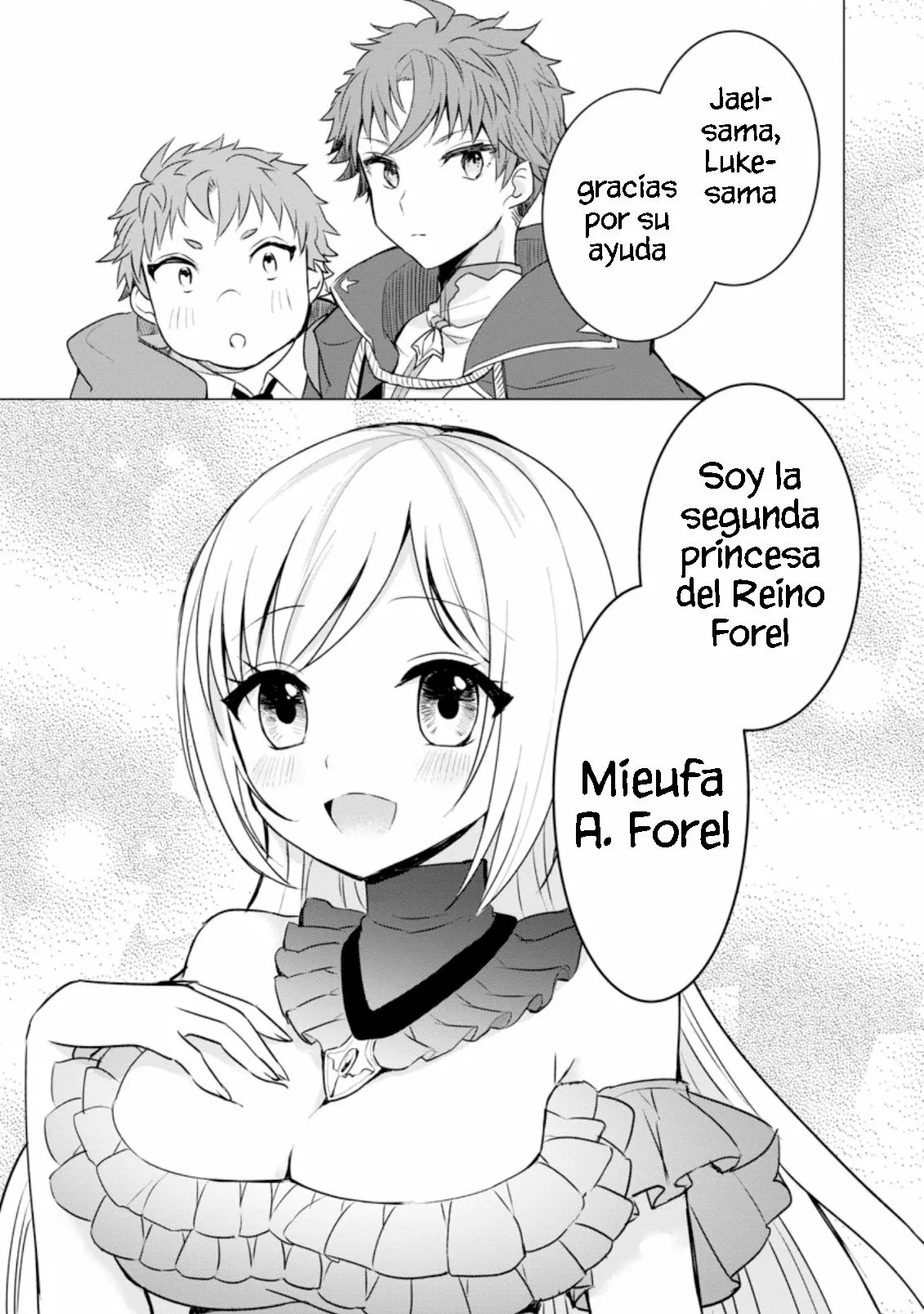 Tensei Saki ga Zannen Ouji Datta Ken: Ima wa Fukkin 1-kai mo Dekinai kedo Yasete Isekai Sukuimasu Capítulo 3 - Page 32