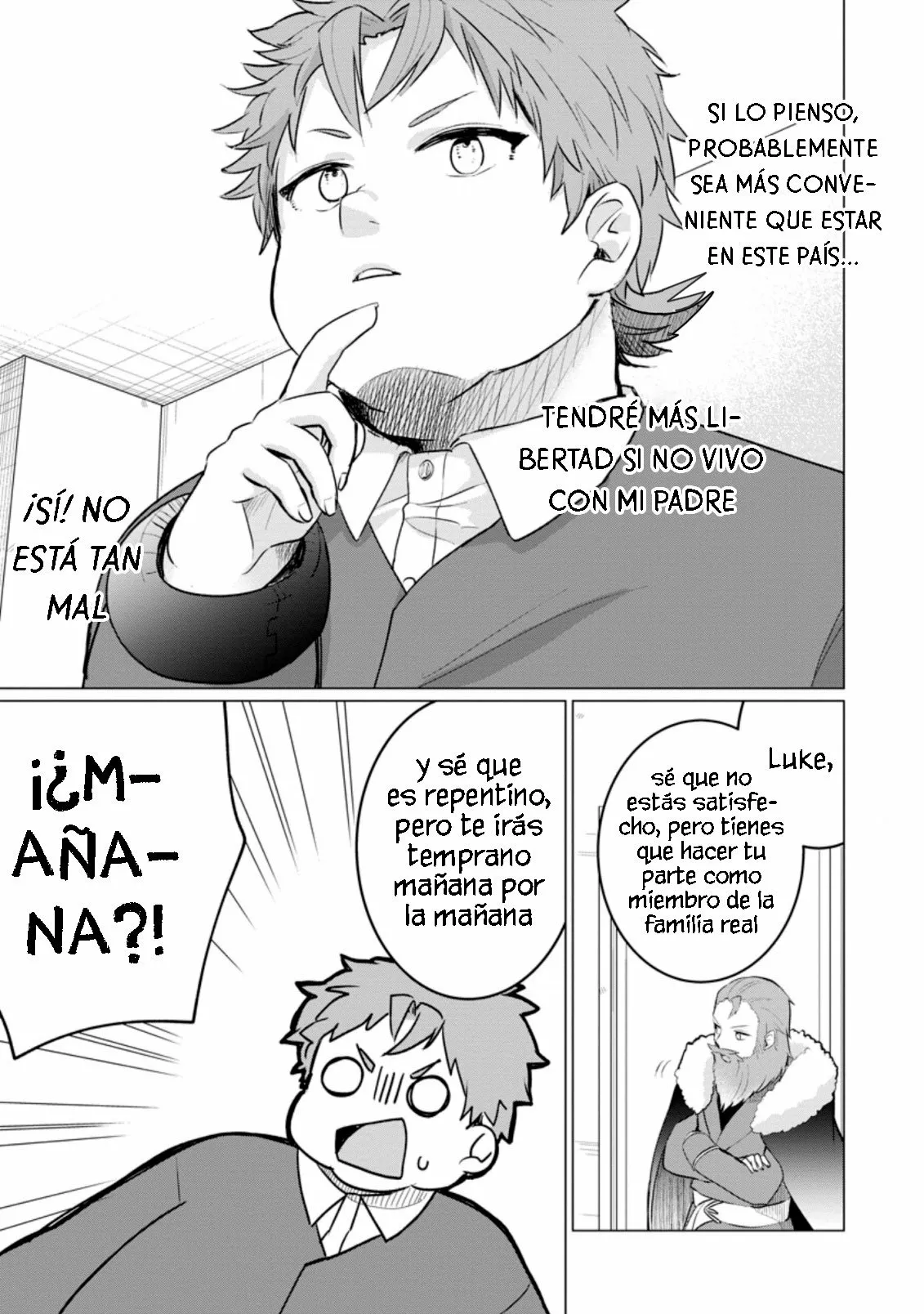 Tensei Saki ga Zannen Ouji Datta Ken: Ima wa Fukkin 1-kai mo Dekinai kedo Yasete Isekai Sukuimasu Capítulo 3 - Page 8