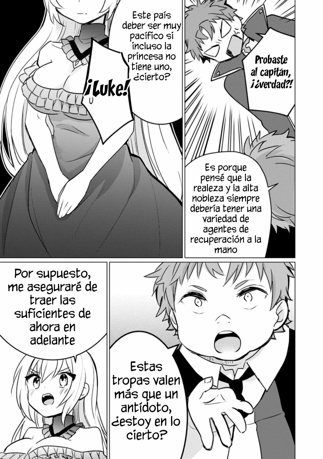 Tensei Saki ga Zannen Ouji Datta Ken: Ima wa Fukkin 1-kai mo Dekinai kedo Yasete Isekai Sukuimasu Capítulo 4 - Page 8
