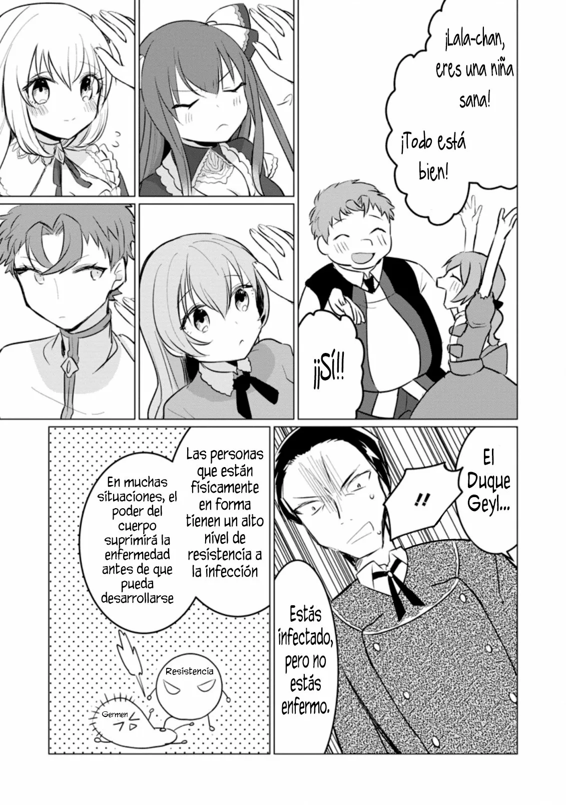 Tensei Saki ga Zannen Ouji Datta Ken: Ima wa Fukkin 1-kai mo Dekinai kedo Yasete Isekai Sukuimasu Capítulo 7 - Page 8