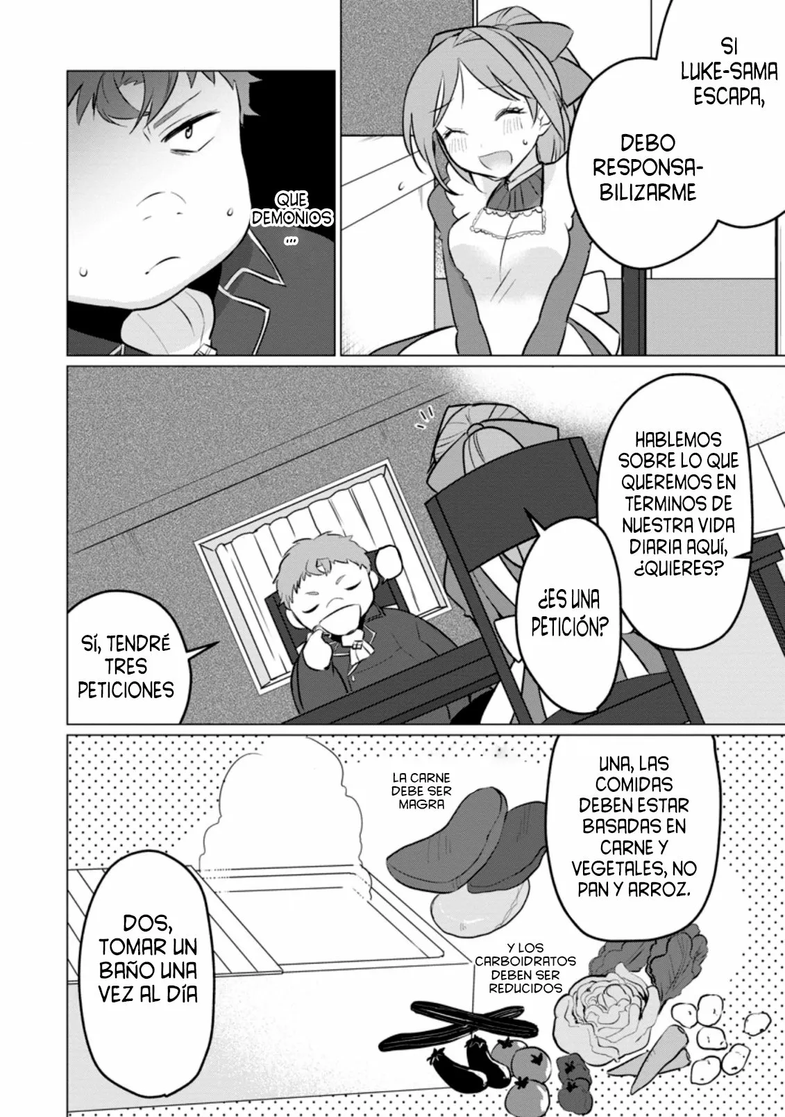 Tensei Saki ga Zannen Ouji Datta Ken: Ima wa Fukkin 1-kai mo Dekinai kedo Yasete Isekai Sukuimasu Capítulo 8 - Page 22
