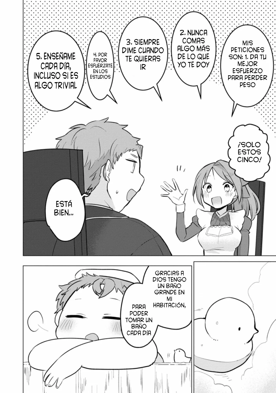 Tensei Saki ga Zannen Ouji Datta Ken: Ima wa Fukkin 1-kai mo Dekinai kedo Yasete Isekai Sukuimasu Capítulo 8 - Page 24