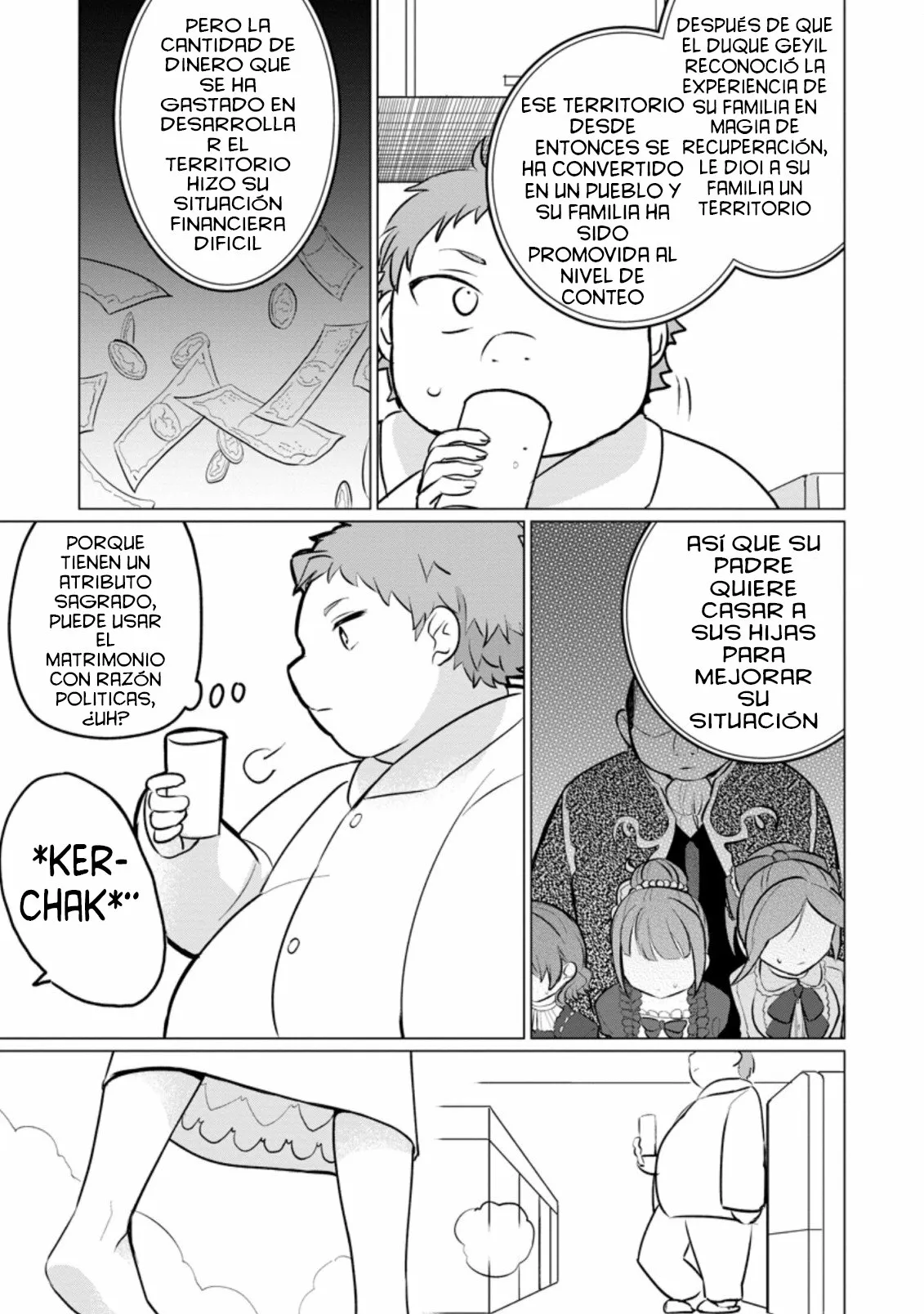 Tensei Saki ga Zannen Ouji Datta Ken: Ima wa Fukkin 1-kai mo Dekinai kedo Yasete Isekai Sukuimasu Capítulo 8 - Page 27