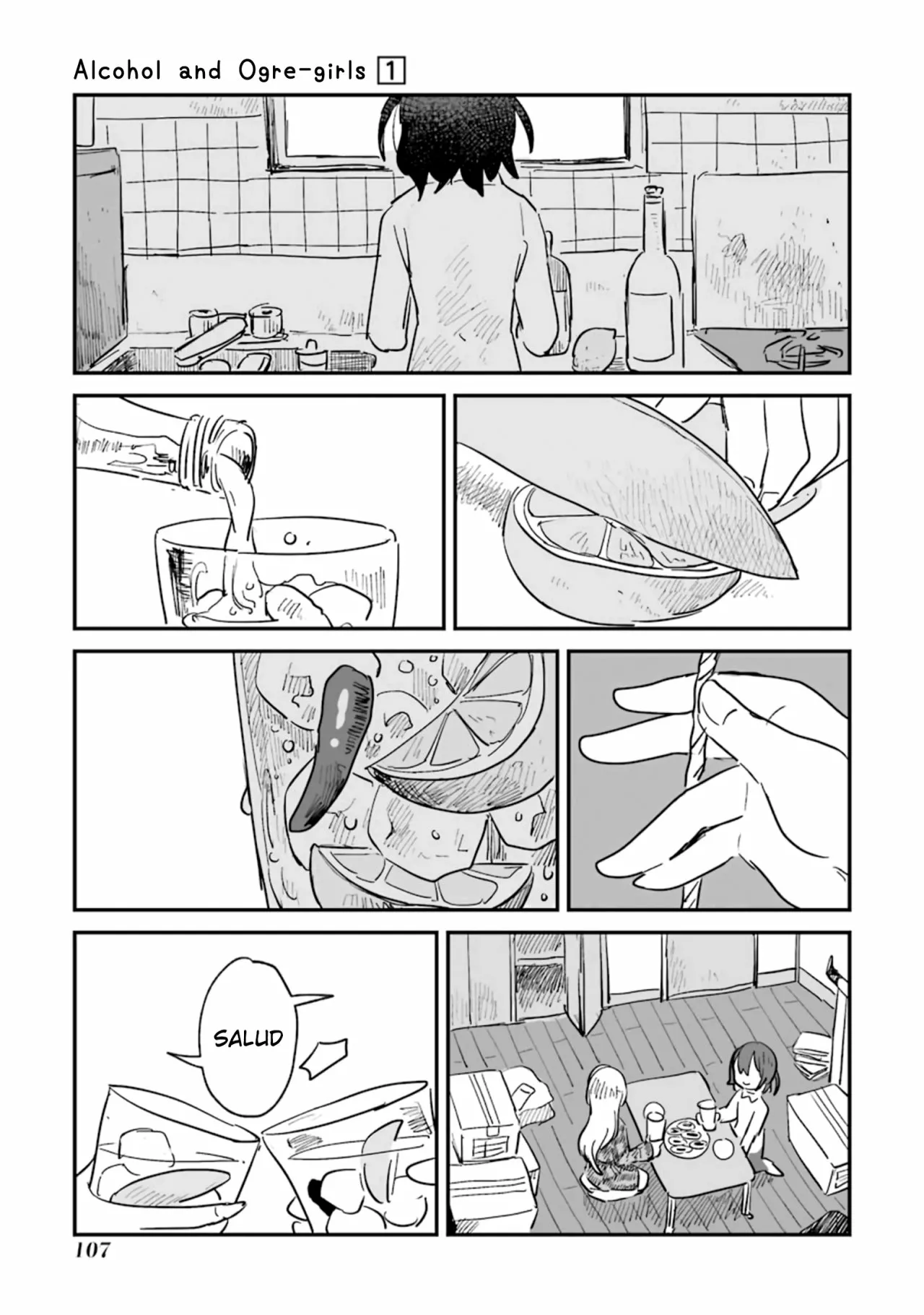 Sake to Onna wa Ni-gō made Capítulo 3 - Page 14
