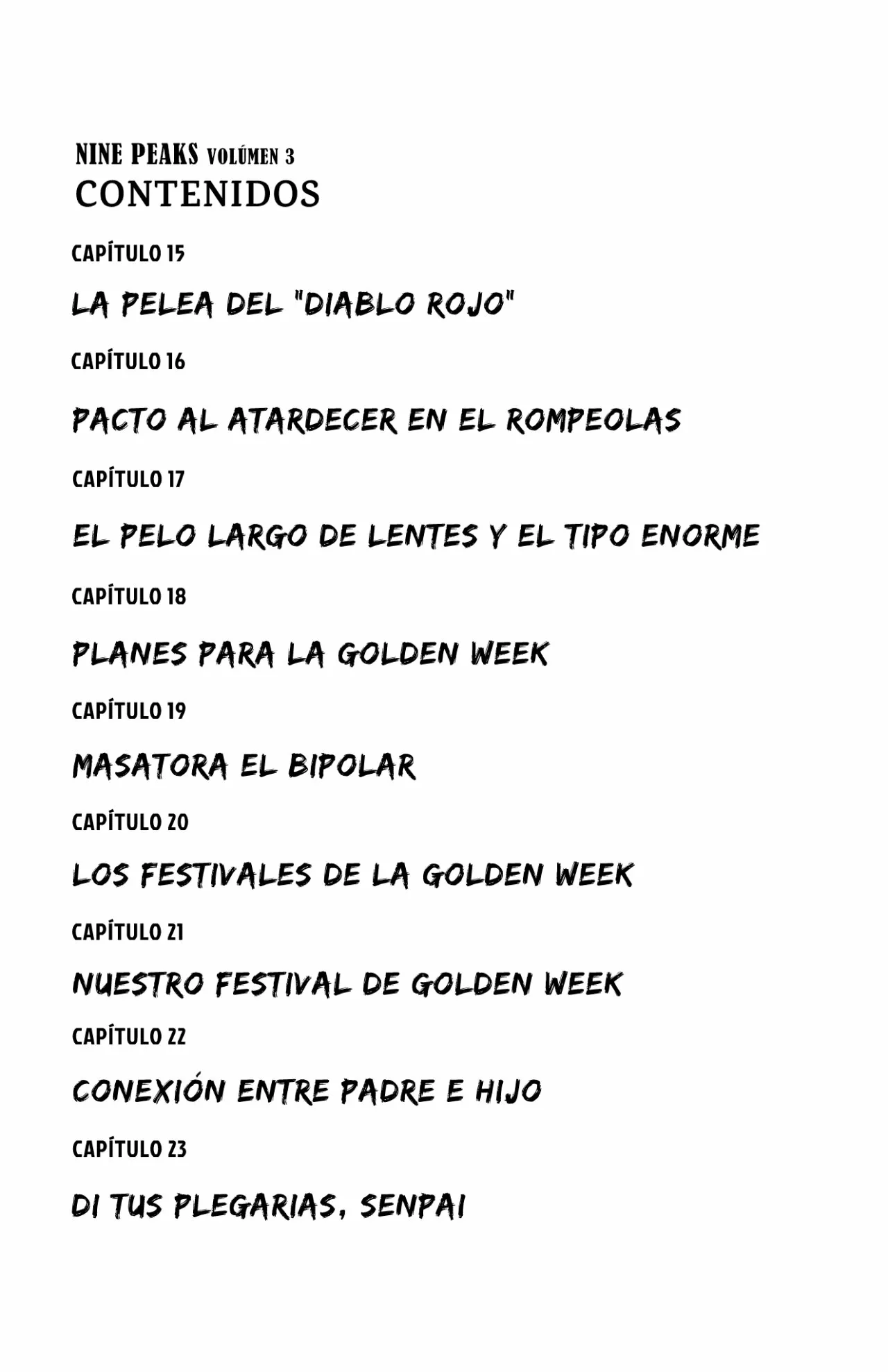 Nine Peaks Capítulo 15 - Page 6