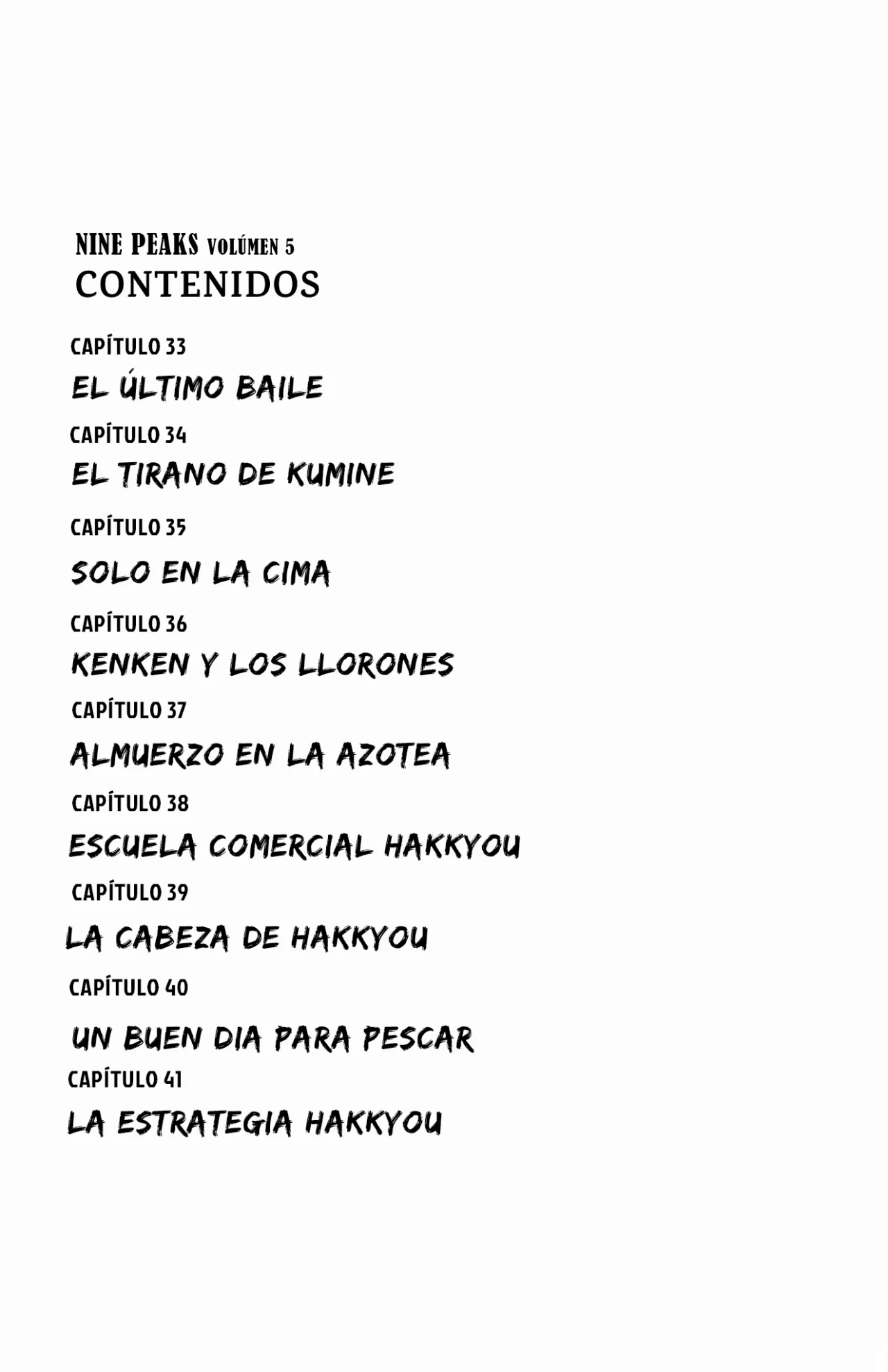 Nine Peaks Capítulo 33 - Page 5