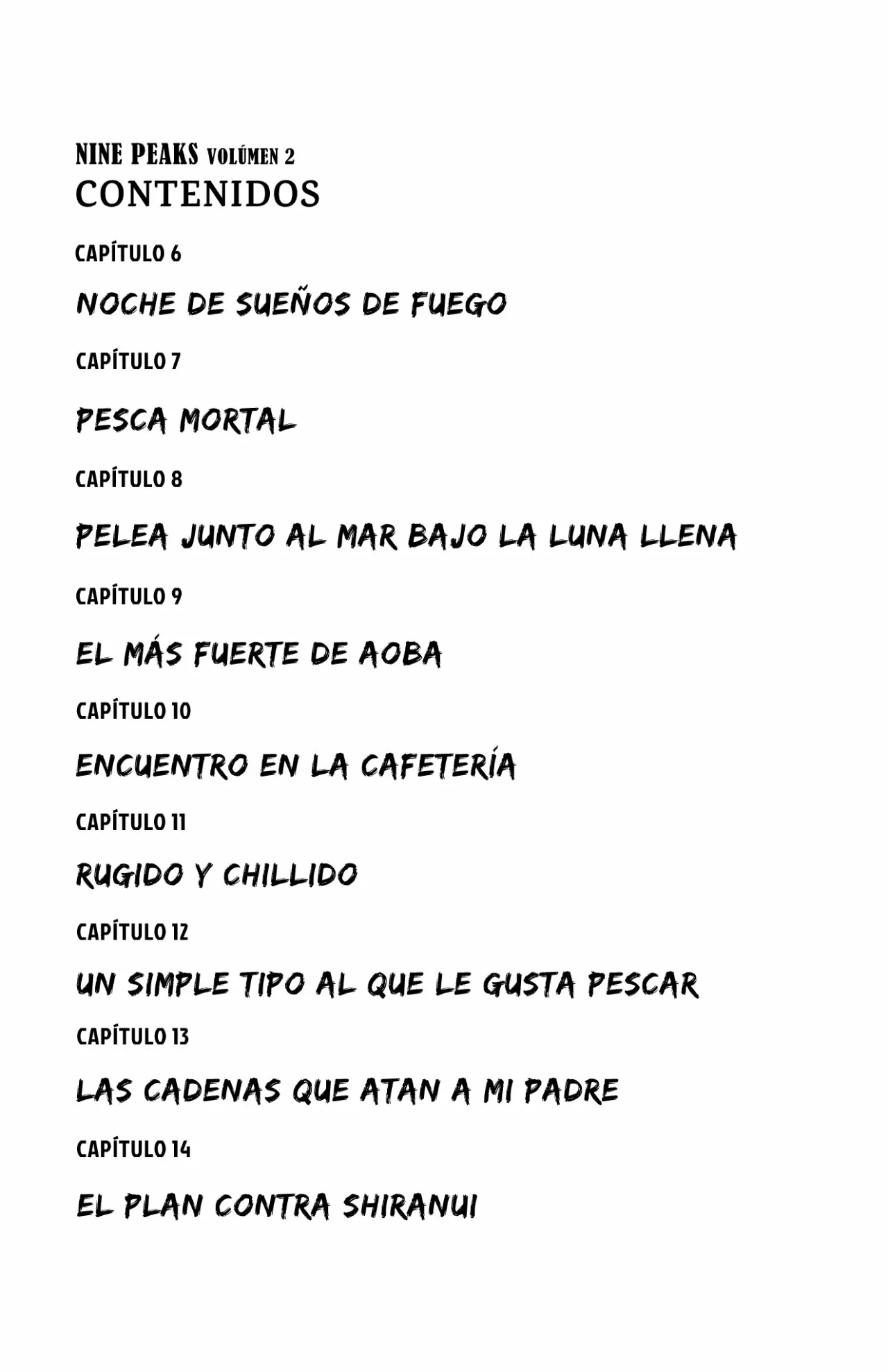Nine Peaks Capítulo 6 - Page 5