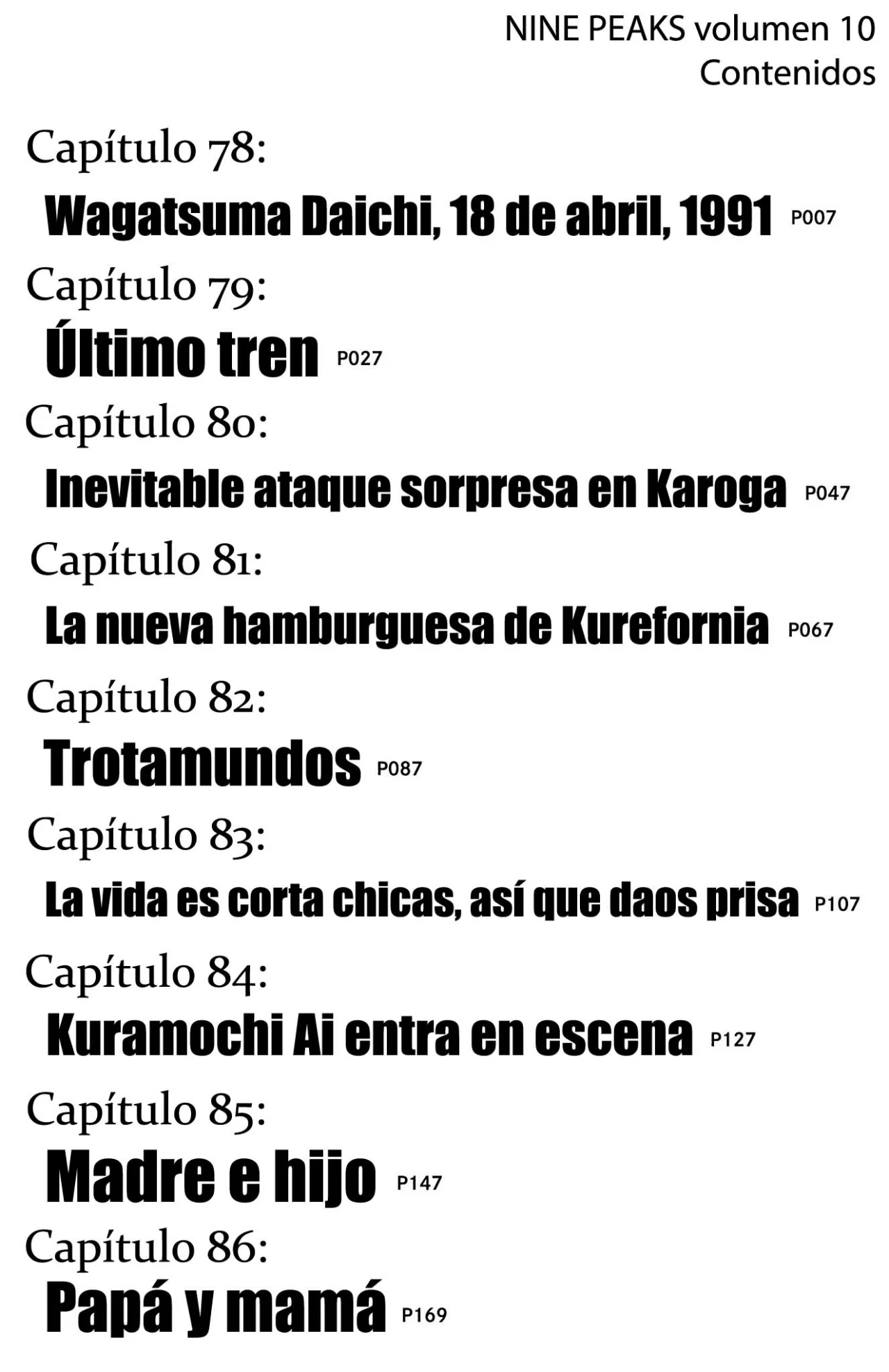 Nine Peaks Capítulo 78 - Page 6