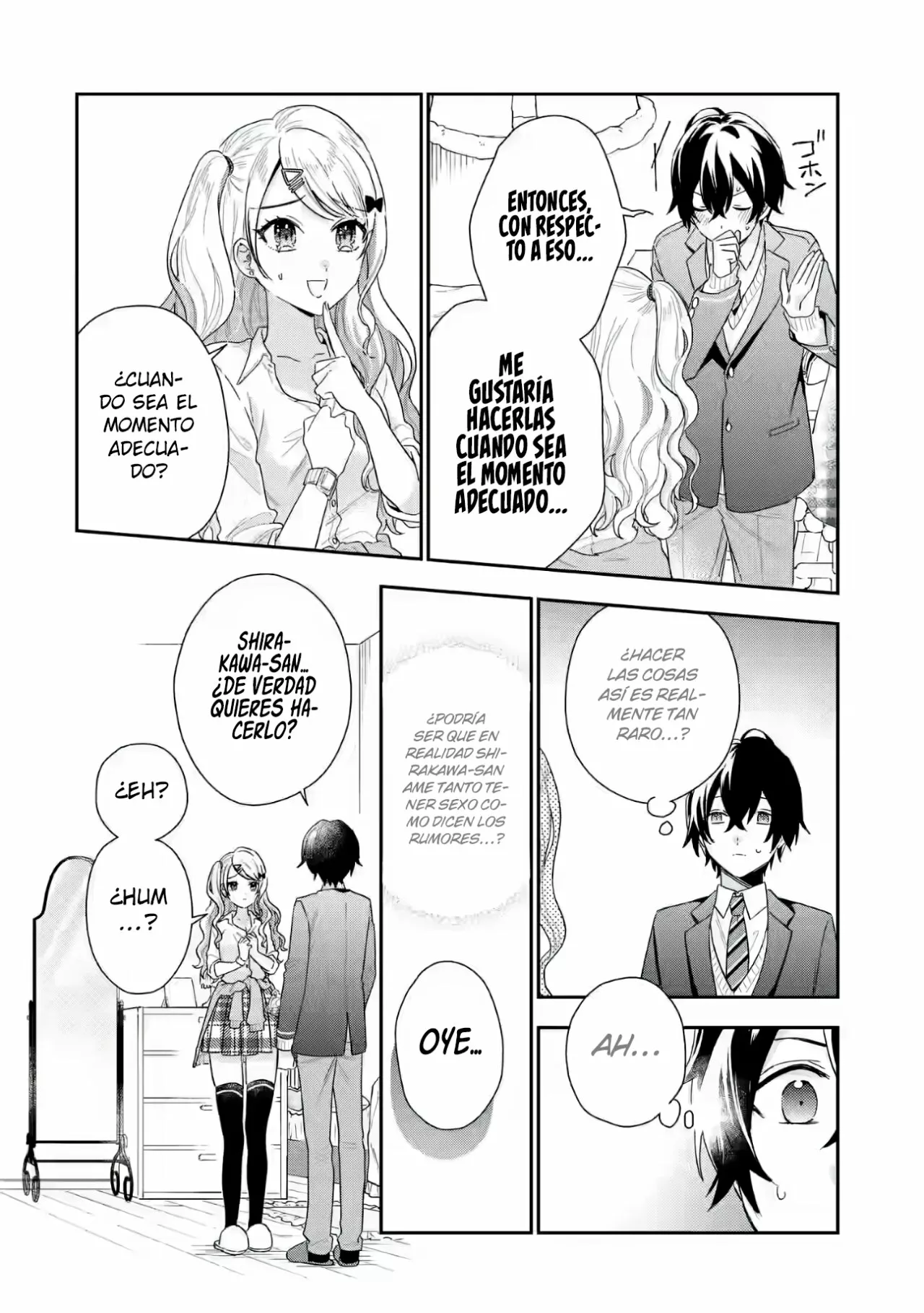 Keiken zumi na Kimi to Keiken Zero na ore ga Otsukiai Suru Hanashi Capítulo 1.4 - Page 8