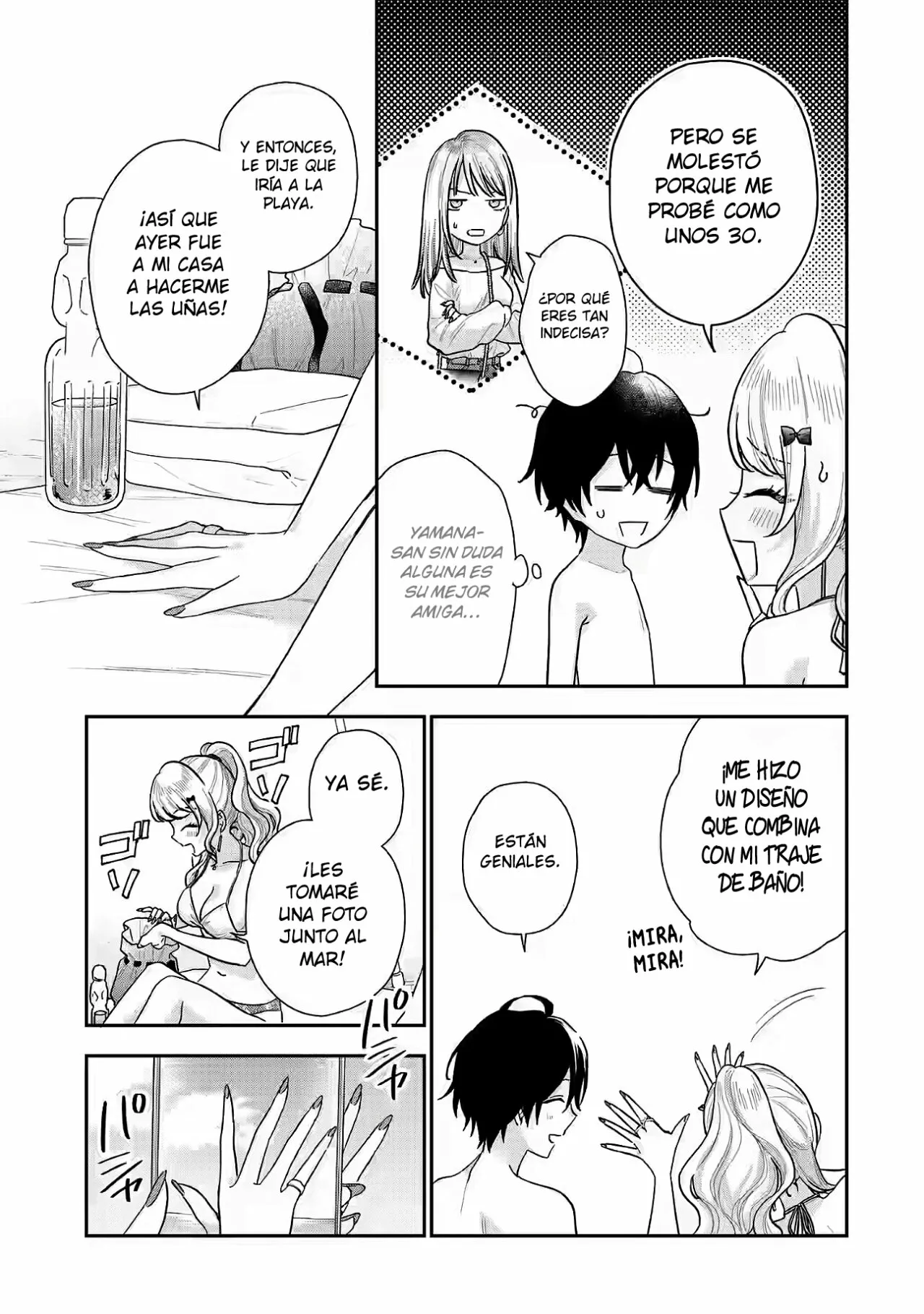 Keiken zumi na Kimi to Keiken Zero na ore ga Otsukiai Suru Hanashi Capítulo 10.2 - Page 8