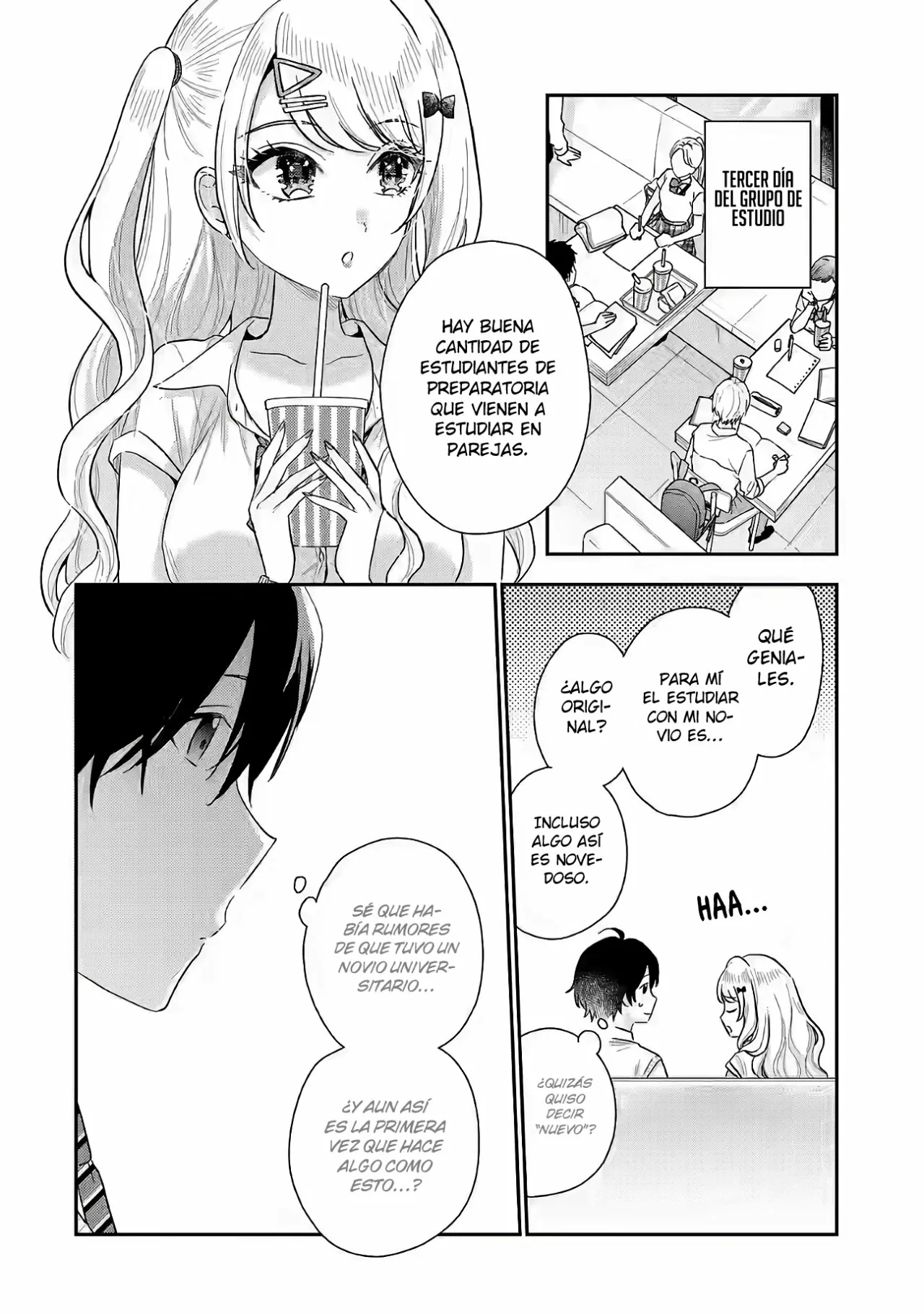 Keiken zumi na Kimi to Keiken Zero na ore ga Otsukiai Suru Hanashi Capítulo 9.2 - Page 3
