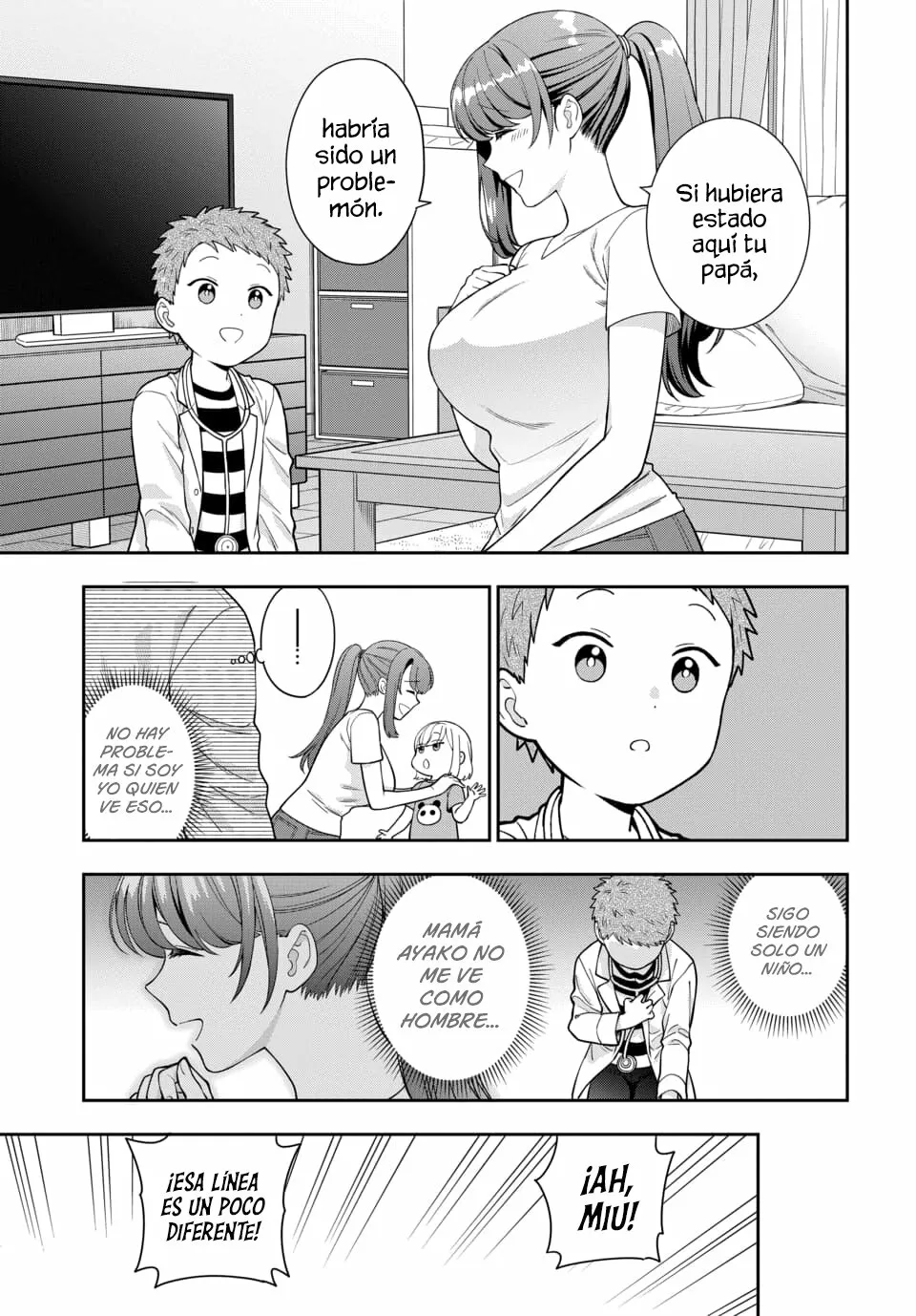 Musume Janakute Mama ga Suki nano!? Capítulo 90 - Page 4