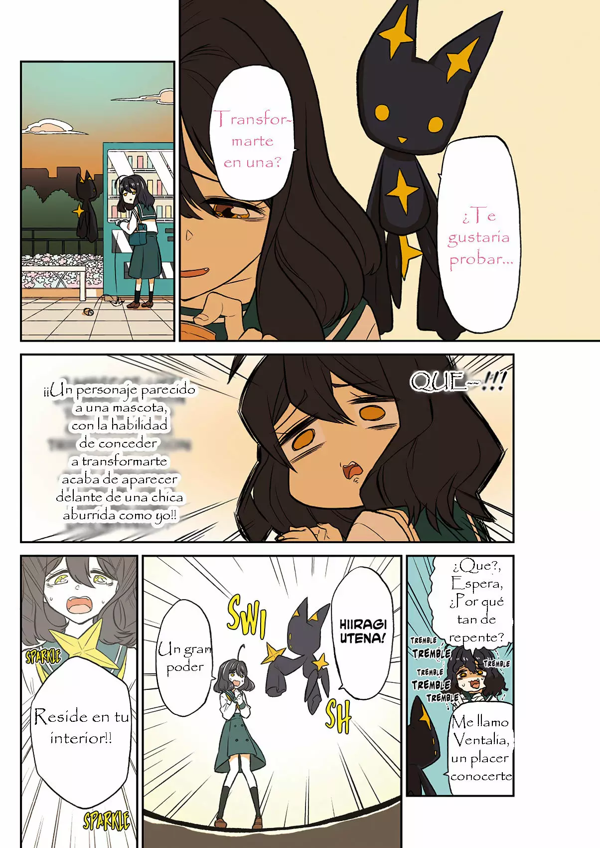 Mahou Shoujo ni Akogarete Capítulo 1 - Page 6