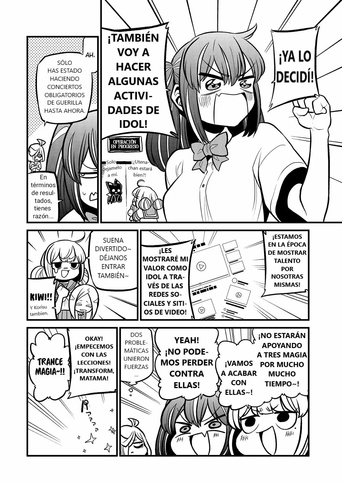 Mahou Shoujo ni Akogarete Capítulo 32 - Page 4