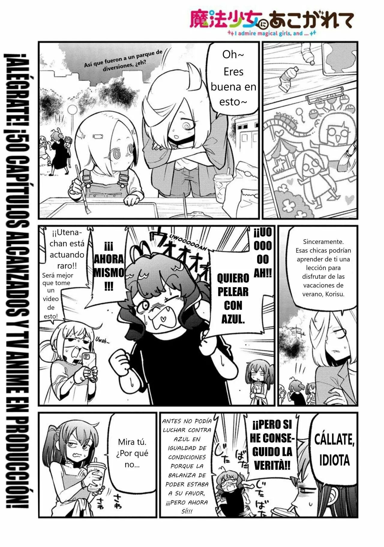 Mahou Shoujo ni Akogarete Capítulo 50 - Page 2