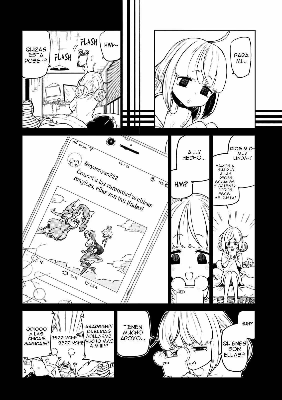 Mahou Shoujo ni Akogarete Capítulo 7 - Page 9