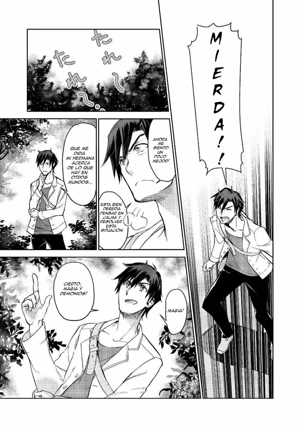 Isekai ni Otosareta… Jouka wa Kihon! Capítulo 1 - Page 15