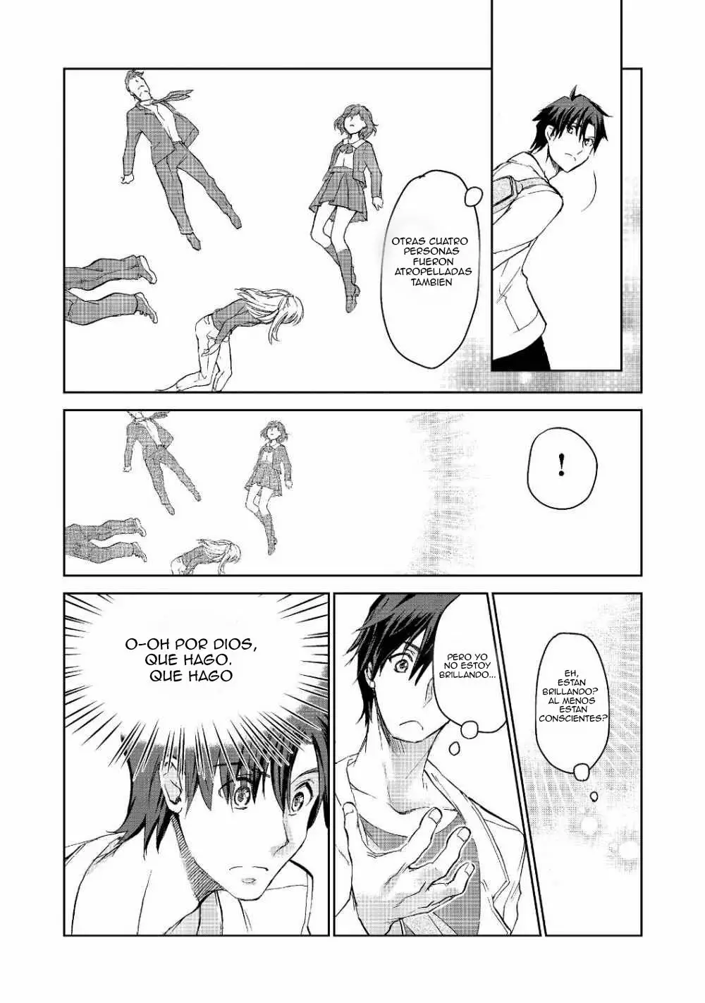 Isekai ni Otosareta… Jouka wa Kihon! Capítulo 1 - Page 7