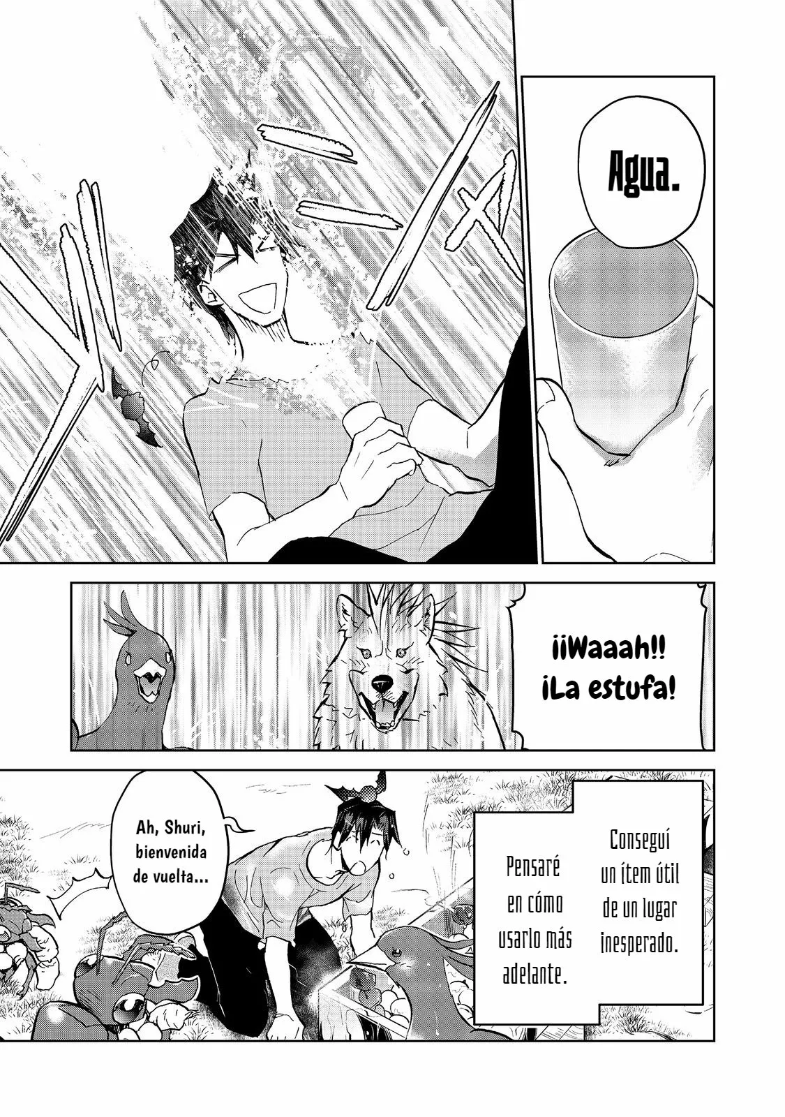 Isekai ni Otosareta… Jouka wa Kihon! Capítulo 13 - Page 36