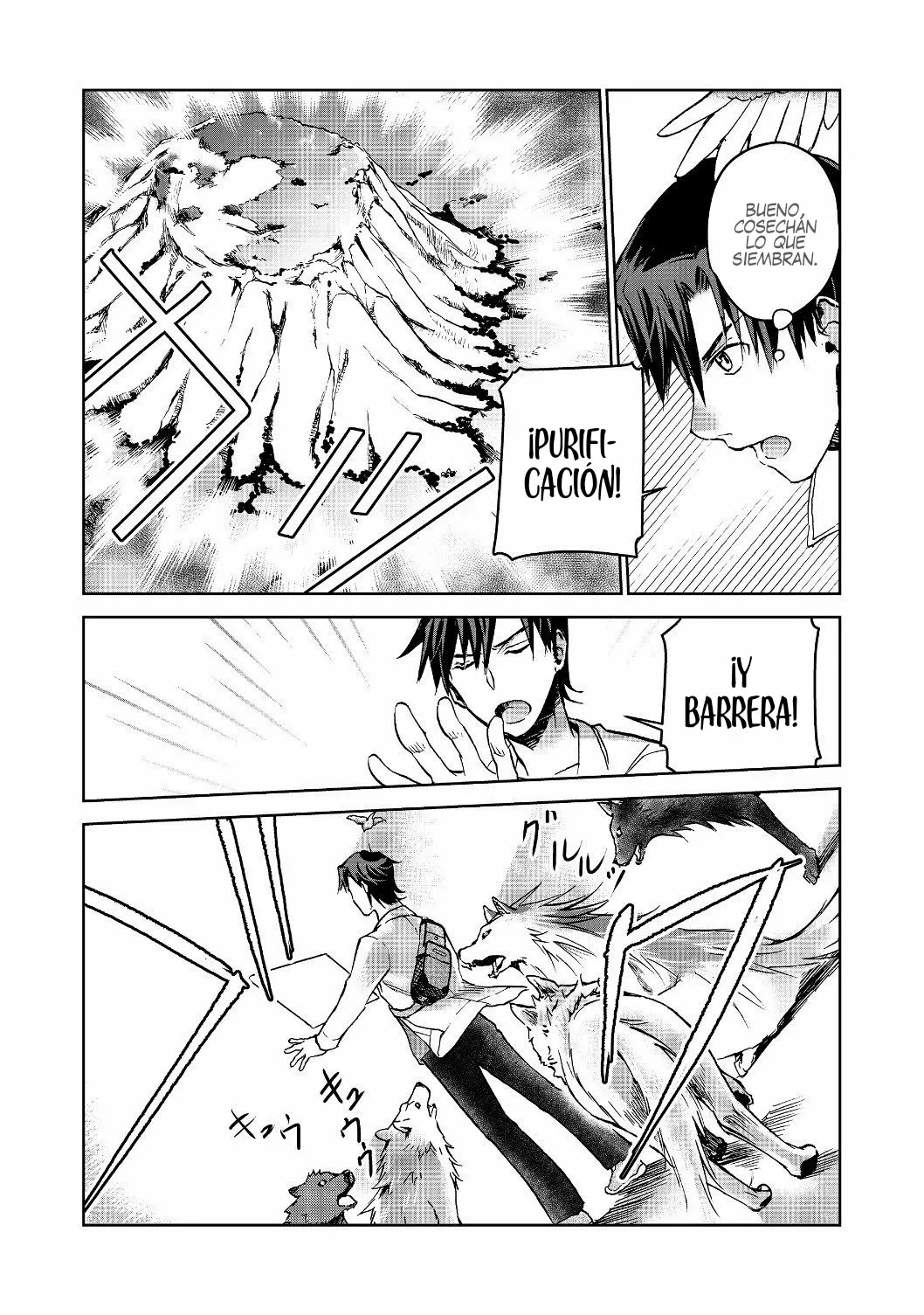 Isekai ni Otosareta… Jouka wa Kihon! Capítulo 3 - Page 12