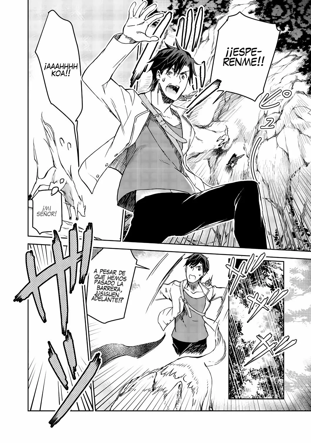 Isekai ni Otosareta… Jouka wa Kihon! Capítulo 3 - Page 36