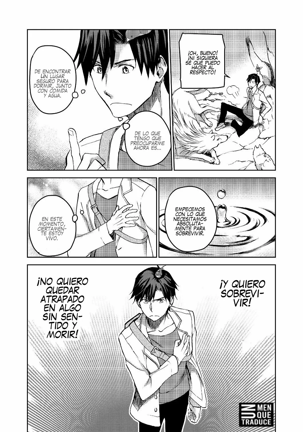 Isekai ni Otosareta… Jouka wa Kihon! Capítulo 3 - Page 6