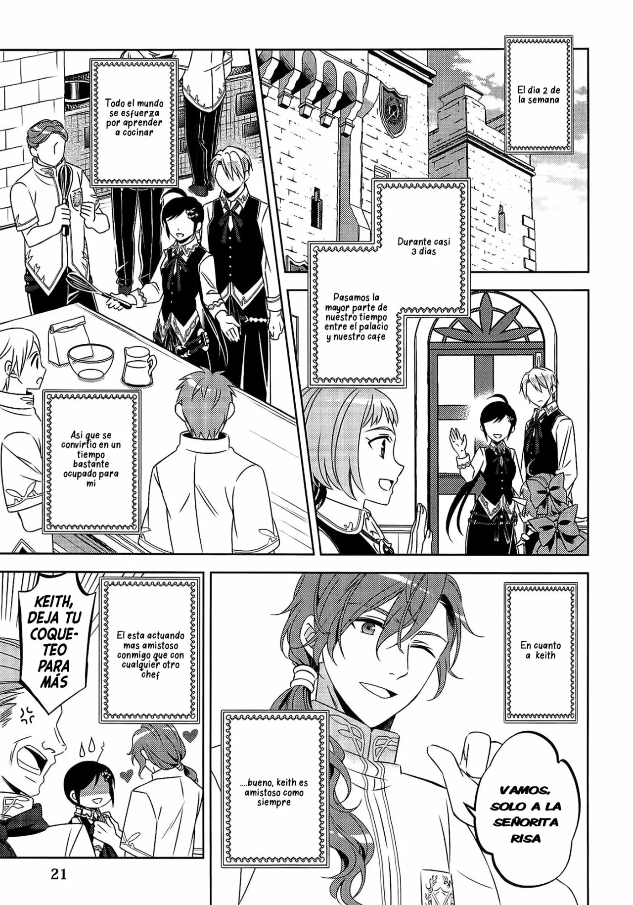 Isekai de Cafe wo Kaiten shimashita Capítulo 15 - Page 17
