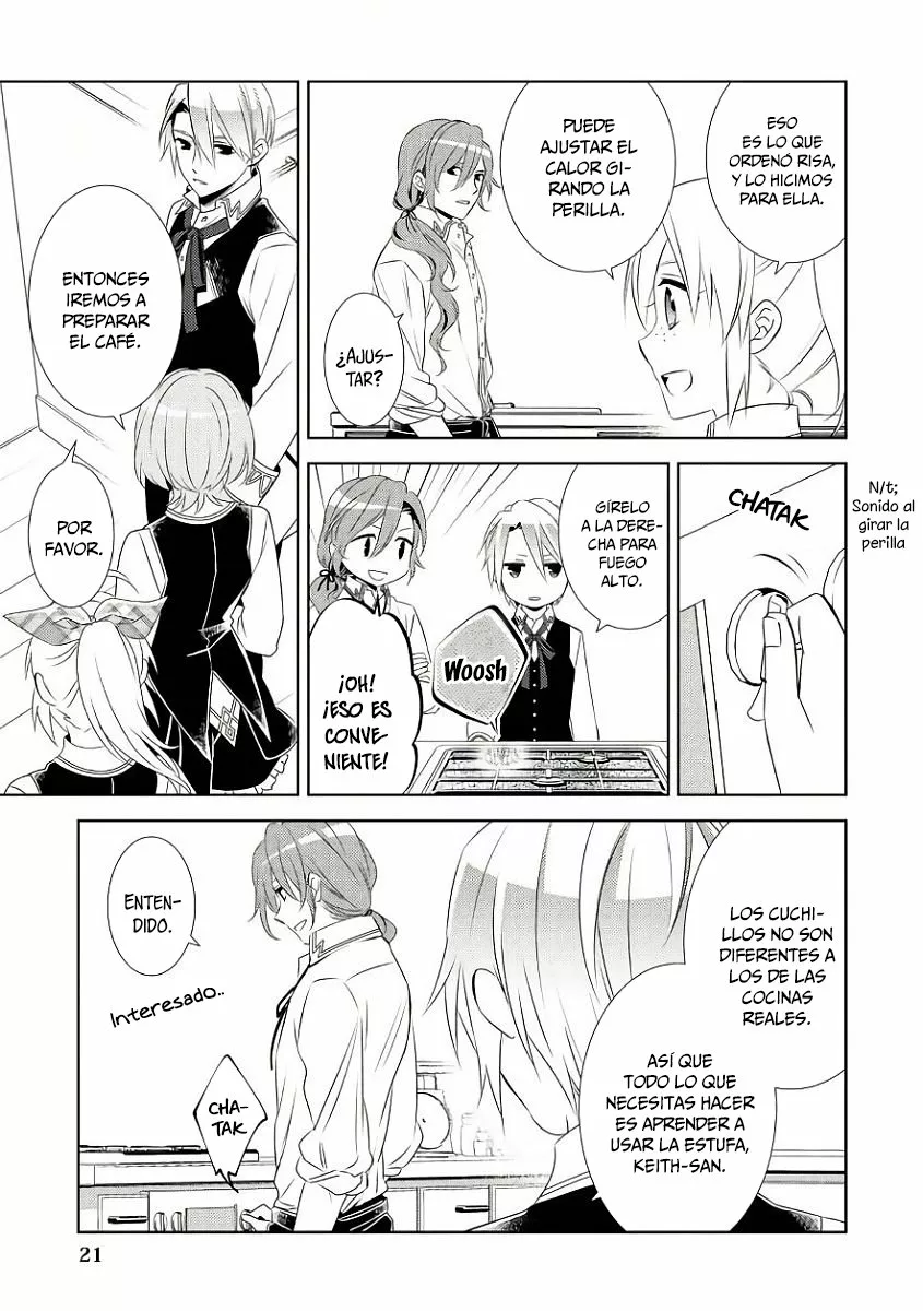Isekai de Cafe wo Kaiten shimashita Capítulo 29 - Page 22