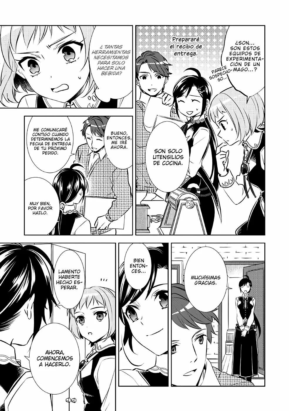 Isekai de Cafe wo Kaiten shimashita Capítulo 38 - Page 18