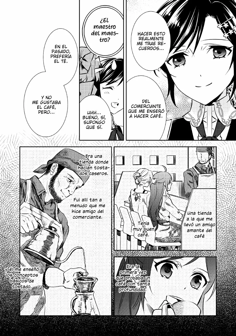 Isekai de Cafe wo Kaiten shimashita Capítulo 38 - Page 21