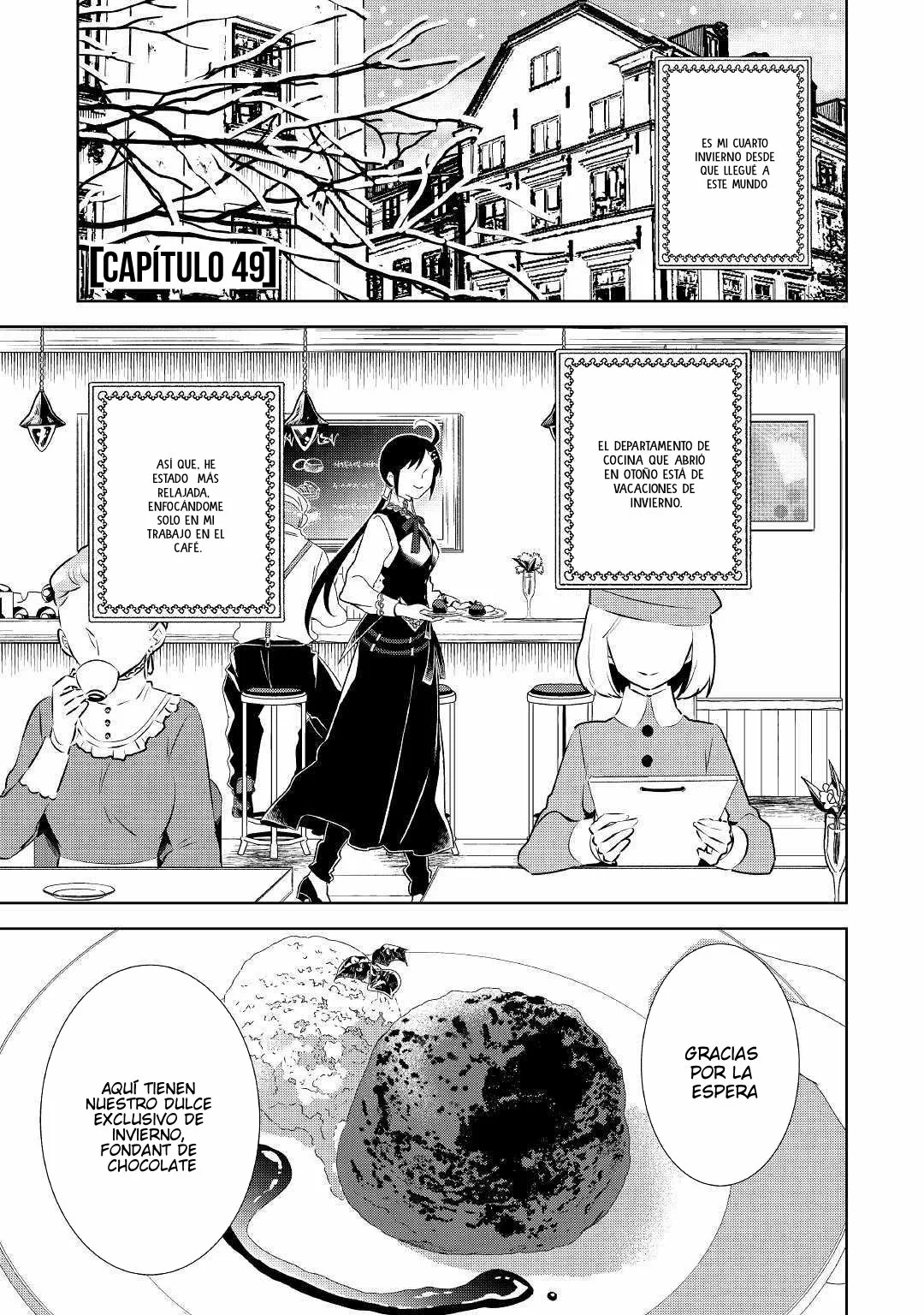 Isekai de Cafe wo Kaiten shimashita Capítulo 49 - Page 4