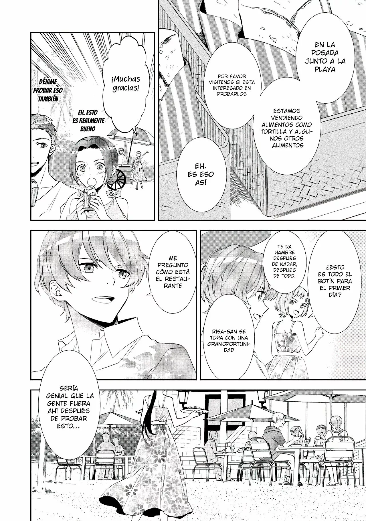 Isekai de Cafe wo Kaiten shimashita Capítulo 60 - Page 24