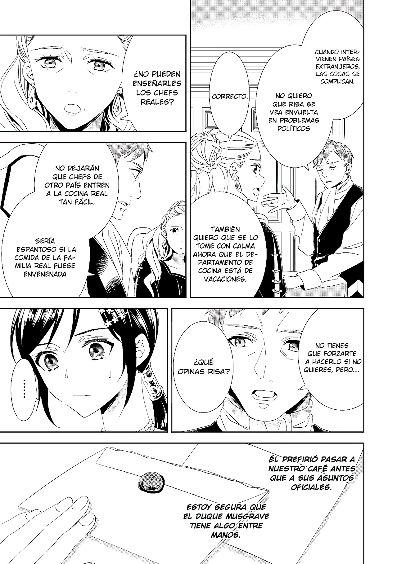 Isekai de Cafe wo Kaiten shimashita Capítulo 65 - Page 15