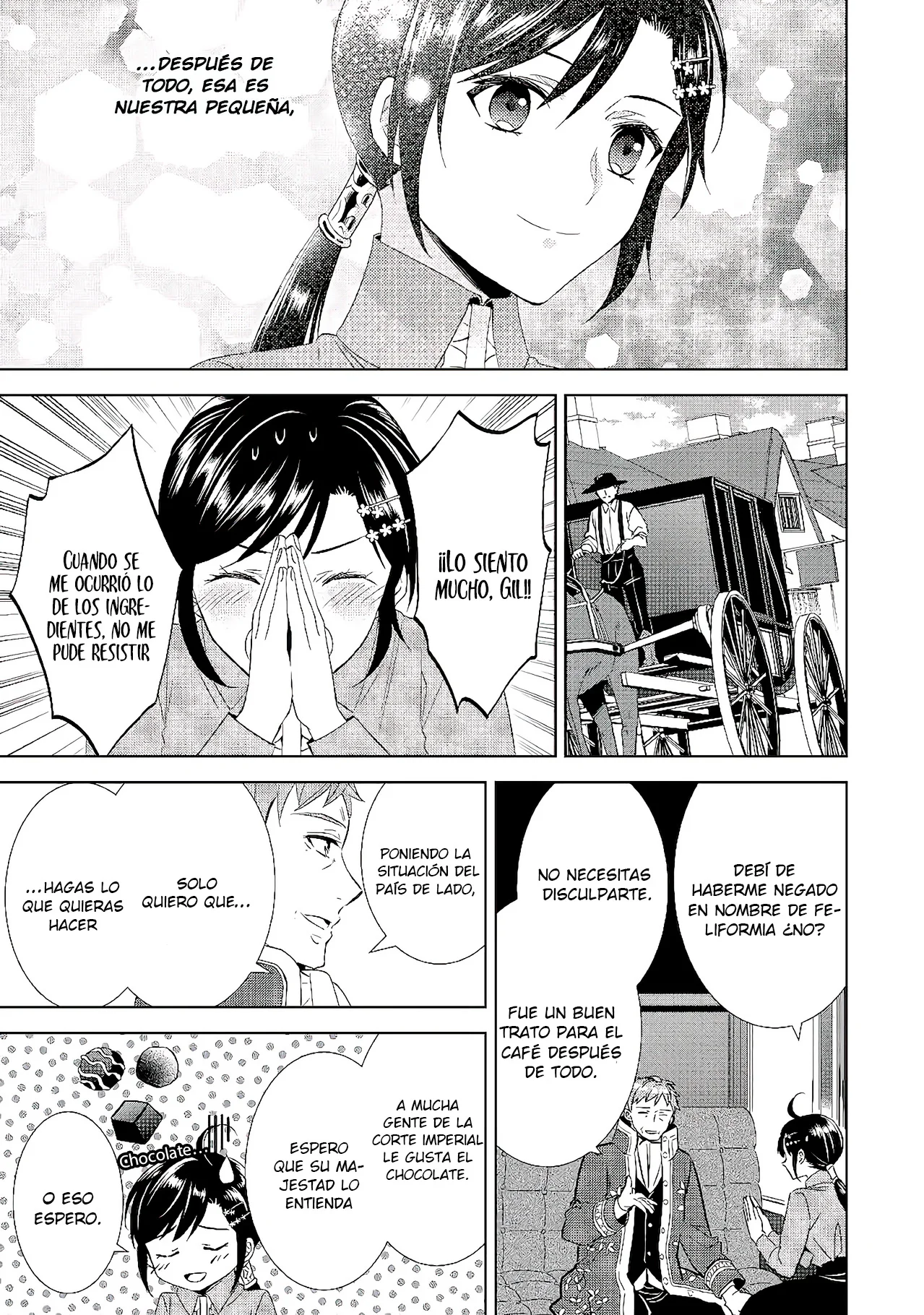 Isekai de Cafe wo Kaiten shimashita Capítulo 65 - Page 27