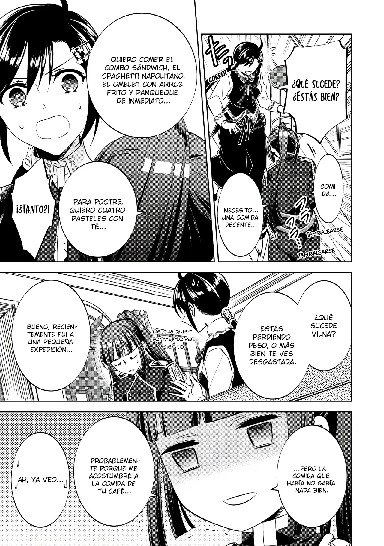 Isekai de Cafe wo Kaiten shimashita Capítulo 73 - Page 35