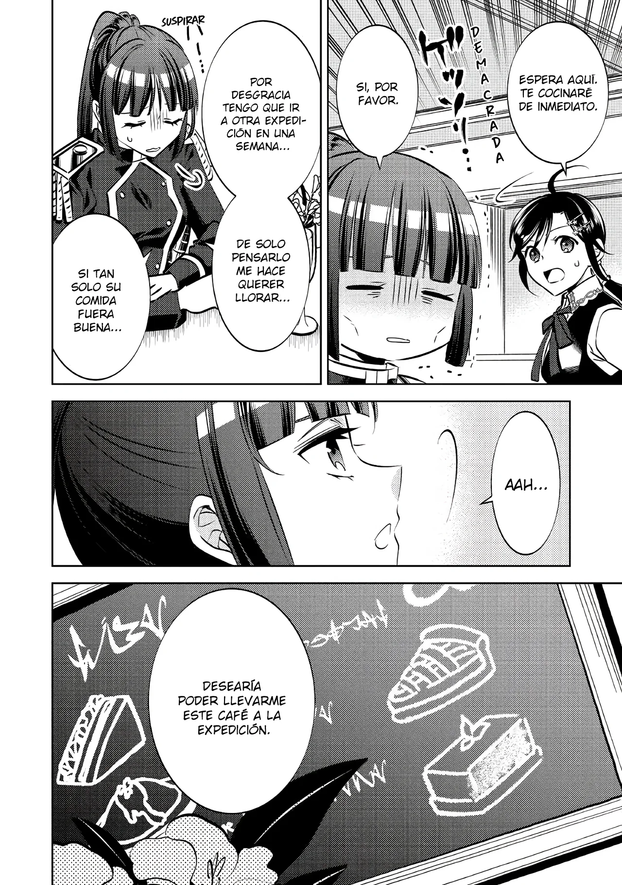 Isekai de Cafe wo Kaiten shimashita Capítulo 73 - Page 36
