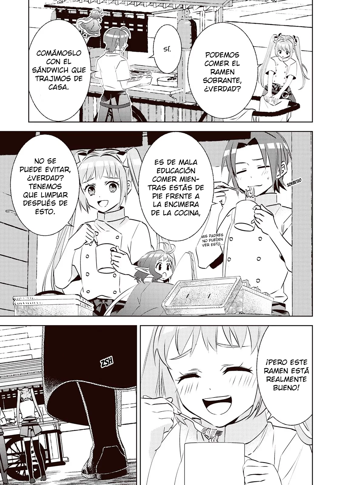 Isekai de Cafe wo Kaiten shimashita Capítulo 82 - Page 14