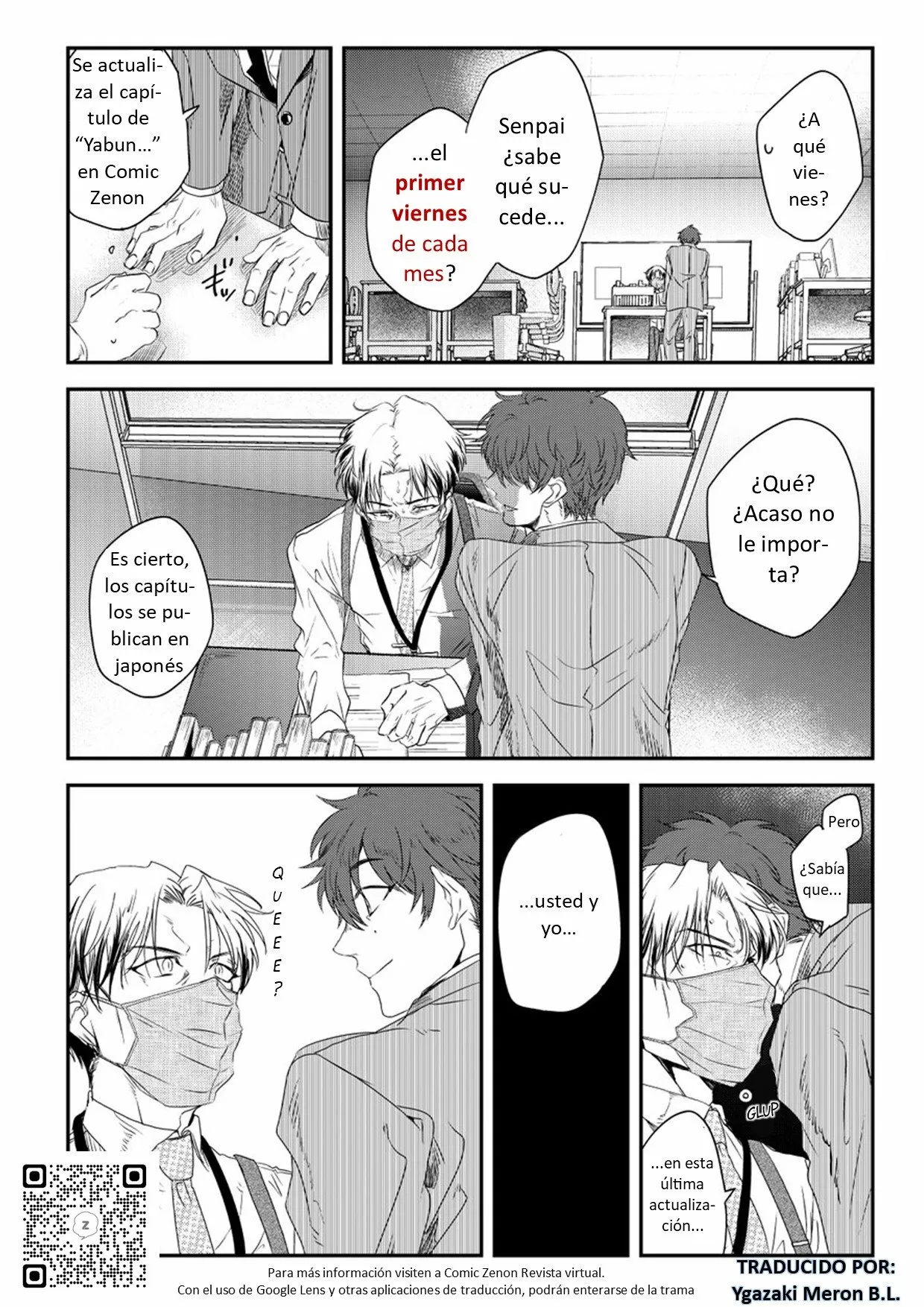 Yabun ni Kyuuketsu Shitsureishimasu. Capítulo 11 - Page 21
