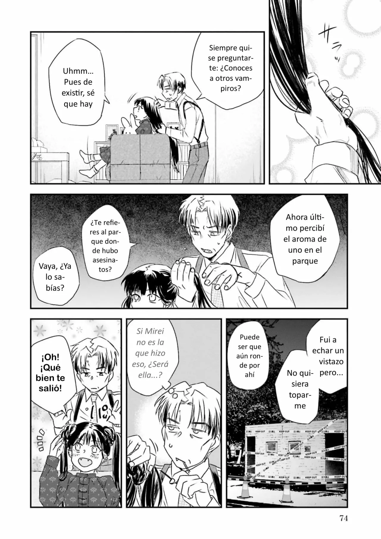 Yabun ni Kyuuketsu Shitsureishimasu. Capítulo 12 - Page 13